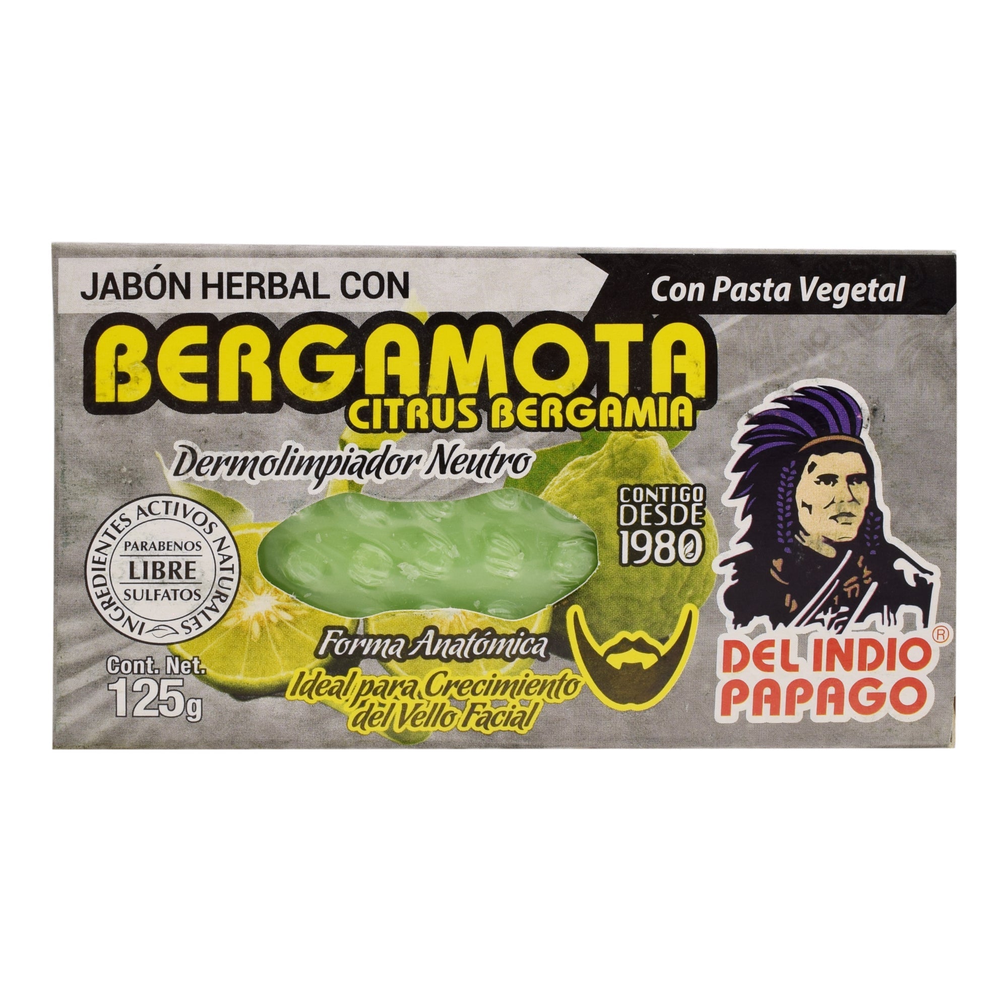 Jabon Neutro Con Bergamota 125 G