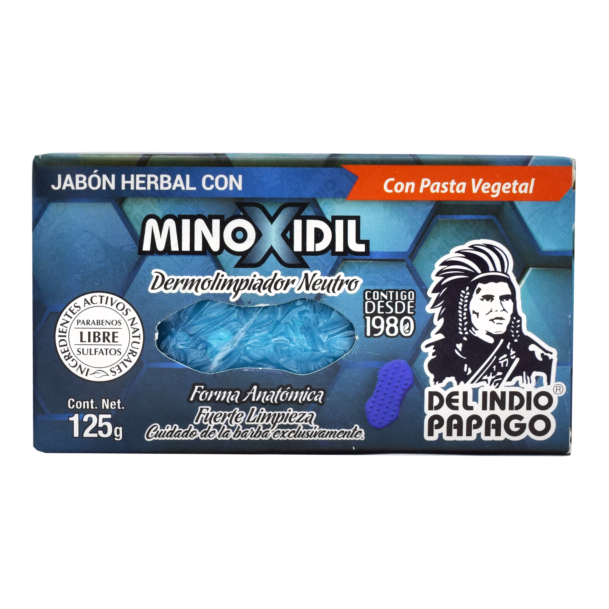 Jabon Con Minoxidil 125 G