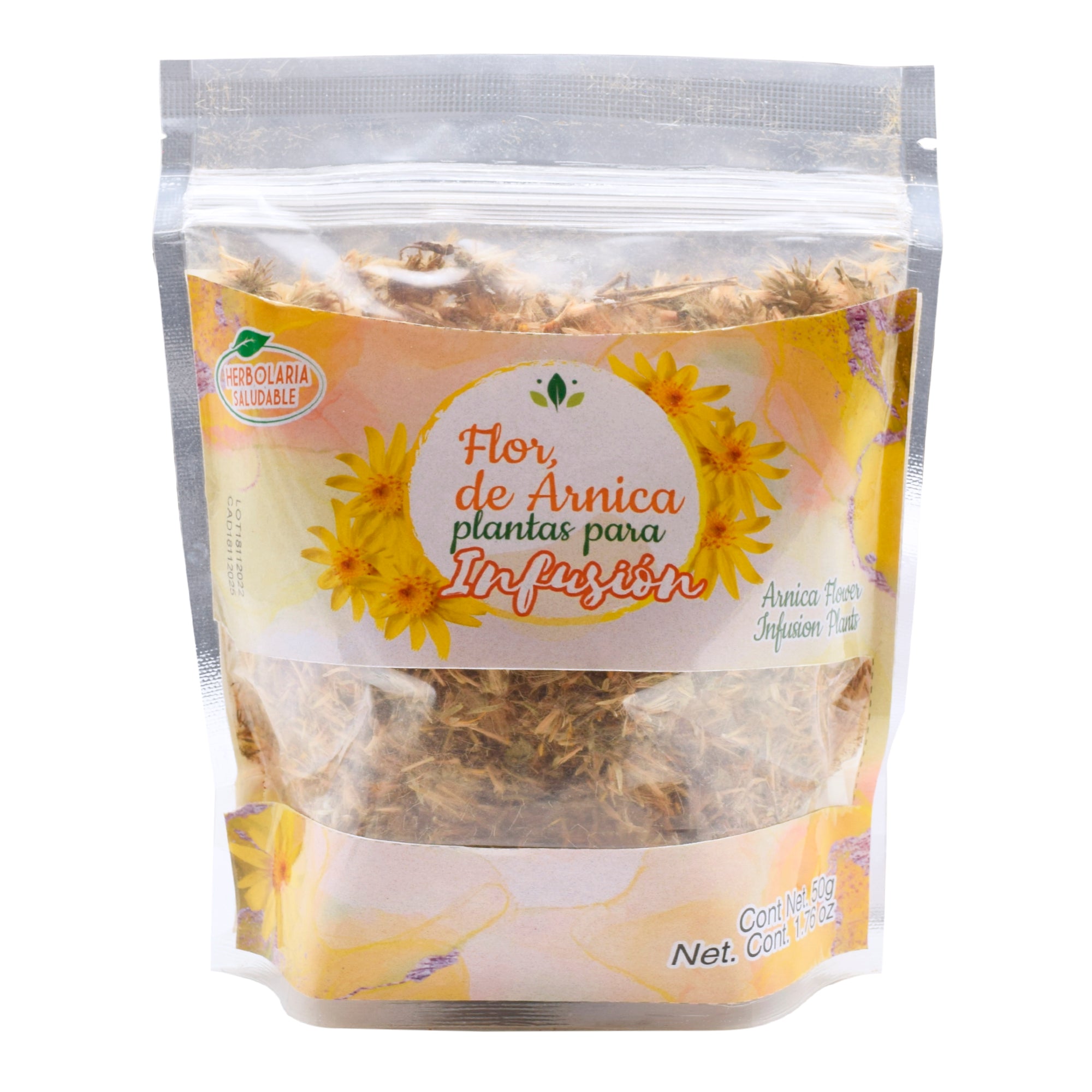 Fleurs D'arnica Séchées 50g - Pour Cataplasmes, Cosmétique Maison, Plante Médicinale
