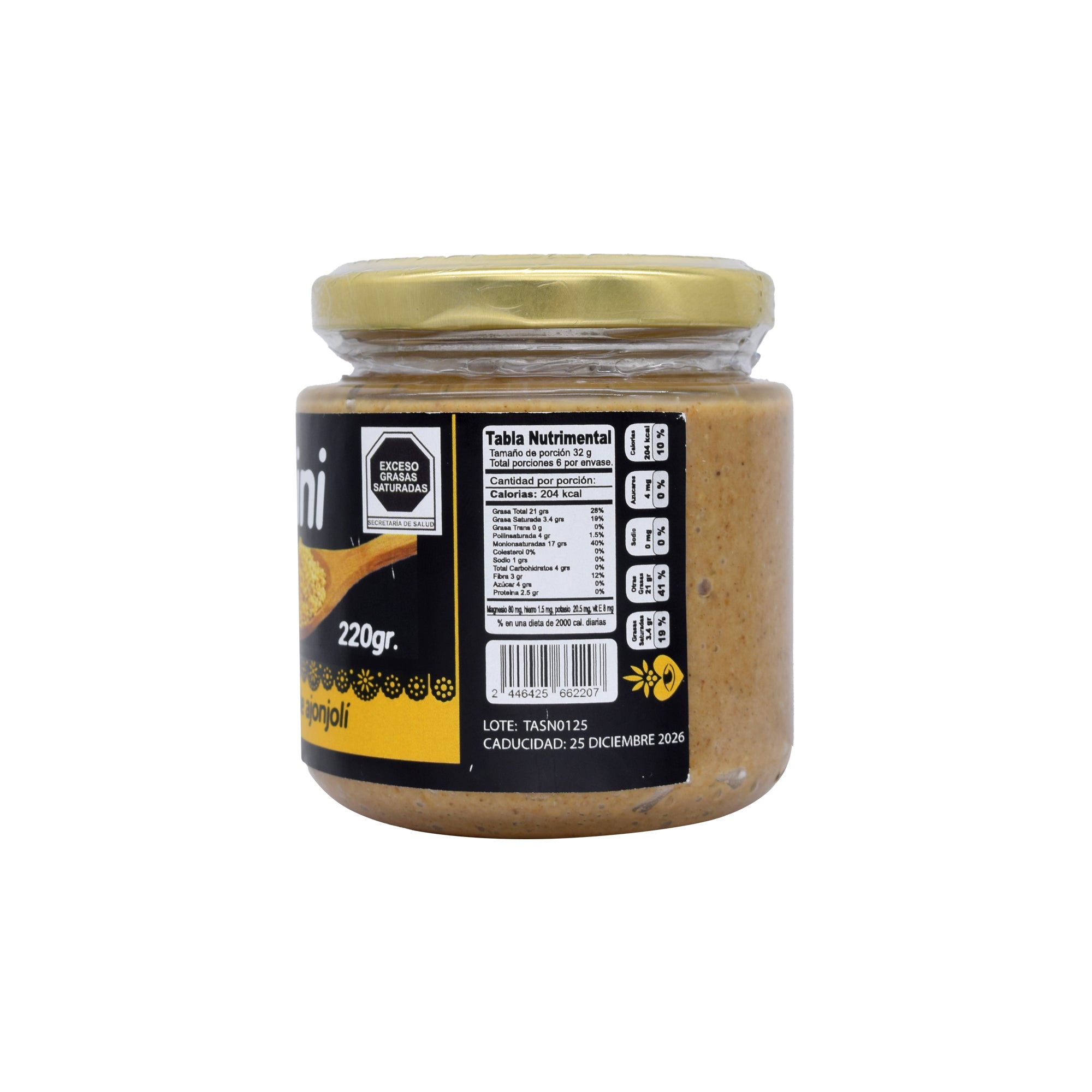 Tahini De Ajonjoli 220 G