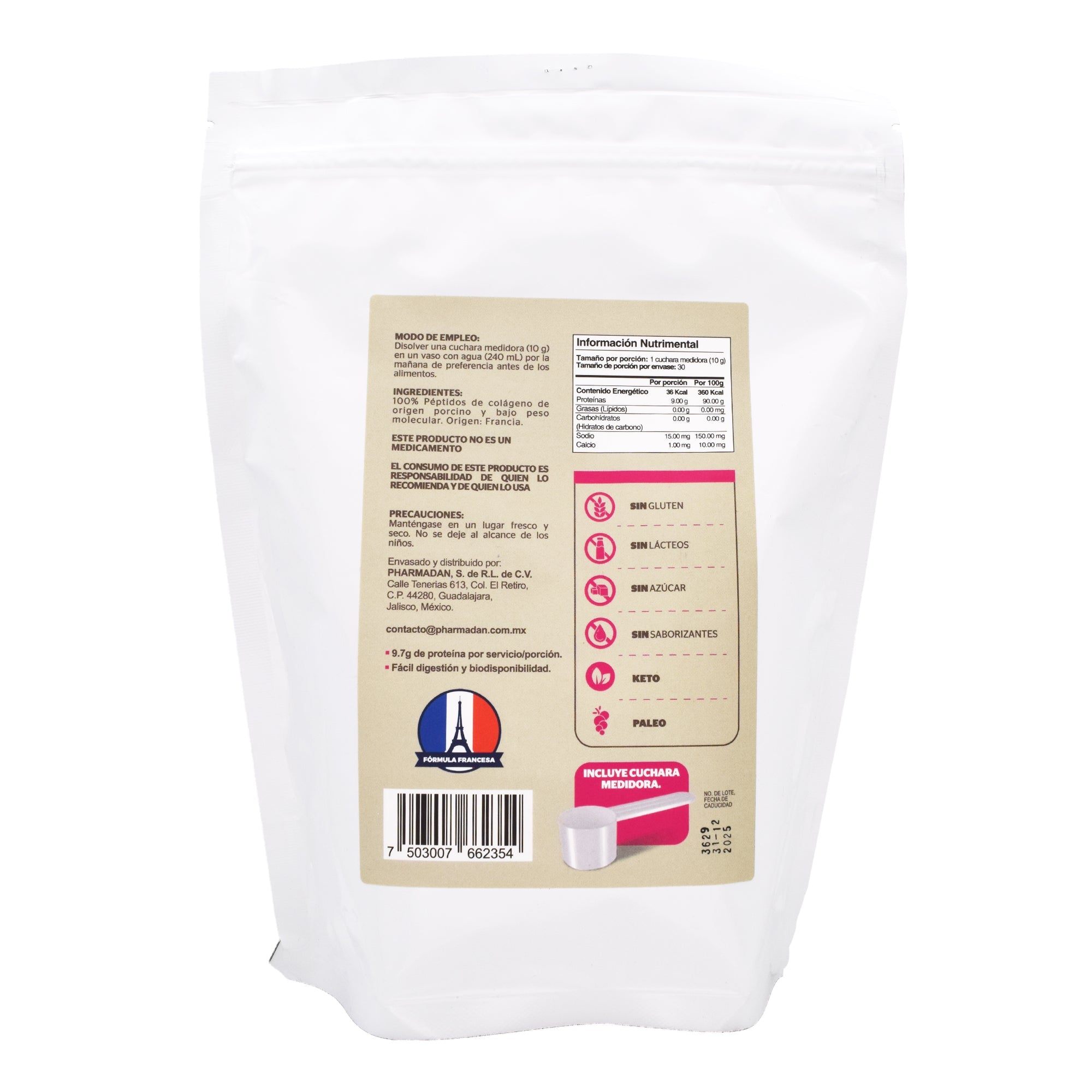 Peptido De Colageno 300 G