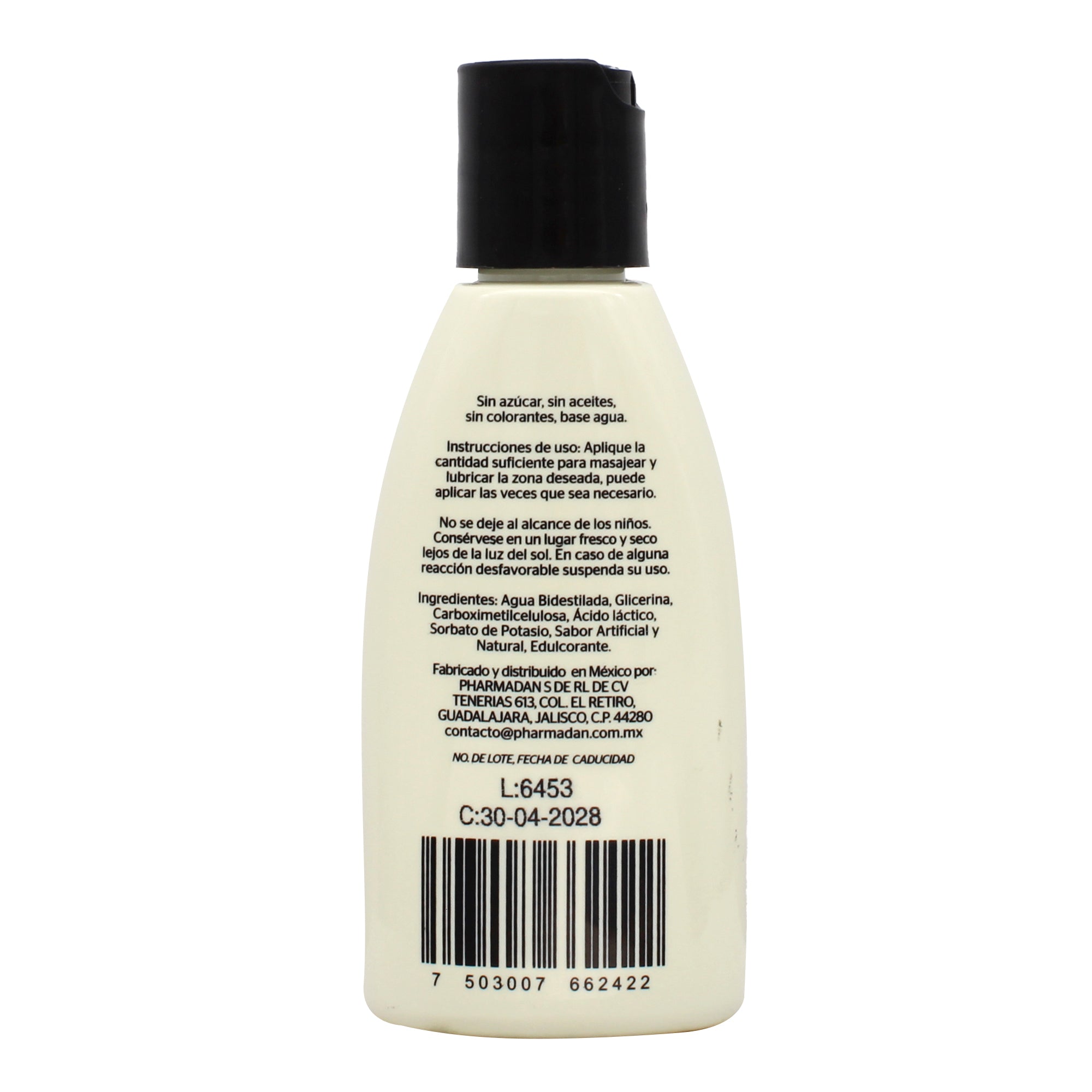 Gel Lubricante Natural 75 Ml