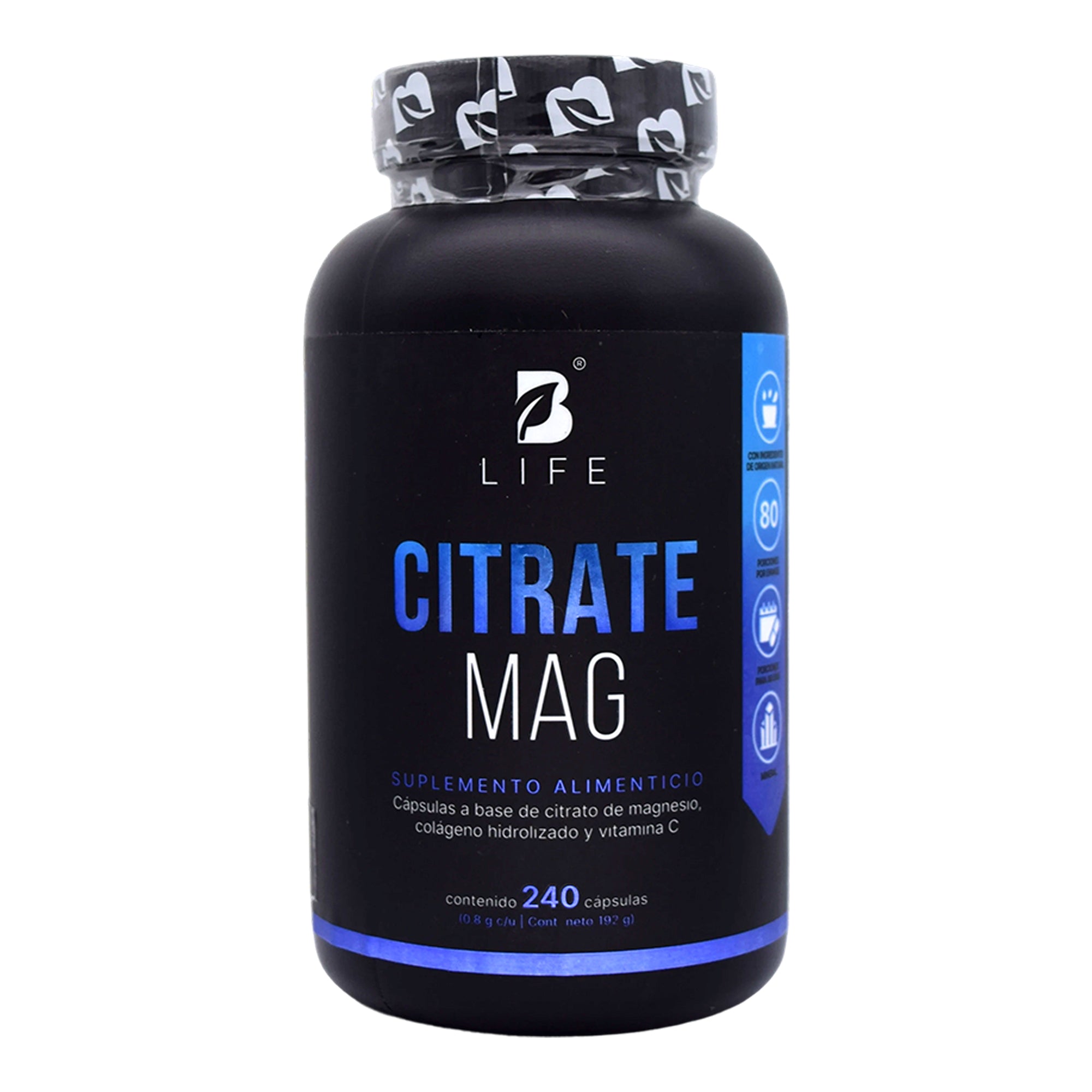Citrato De Magnesio 240 Cap