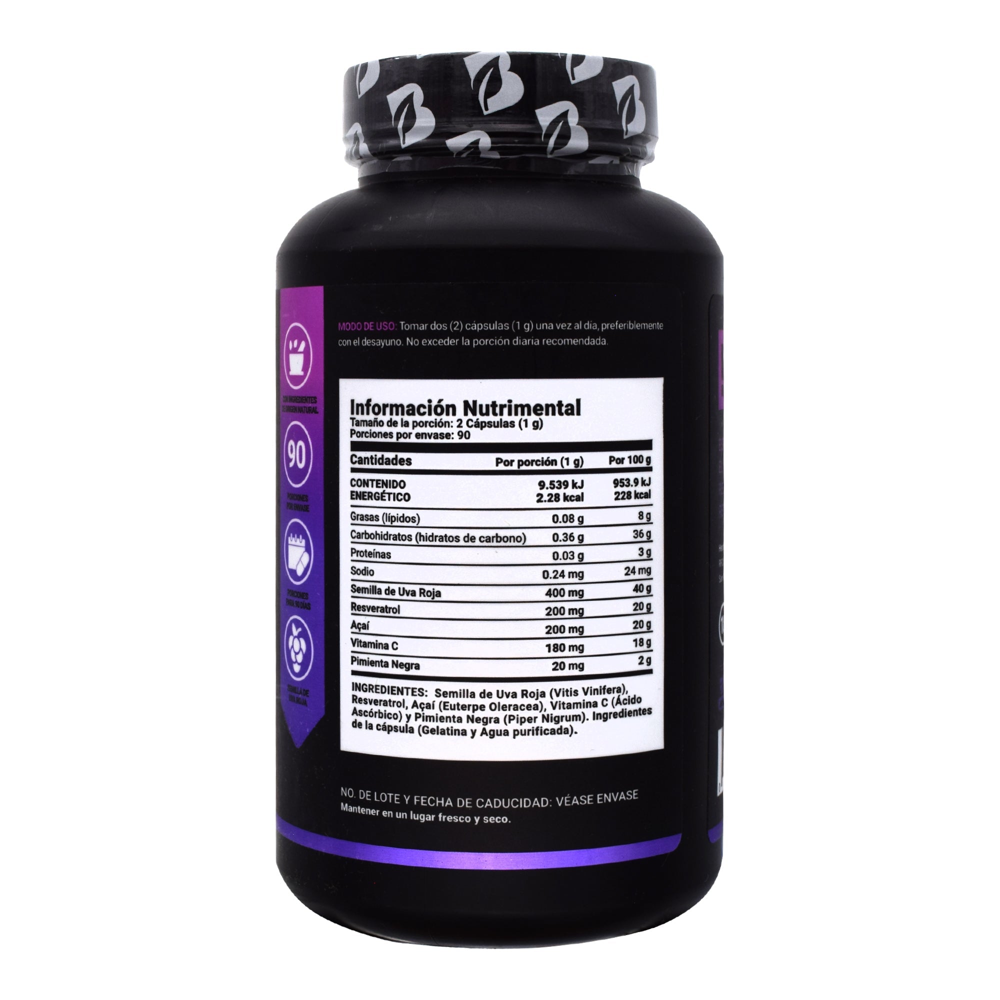 Resveratrol 180 Cap