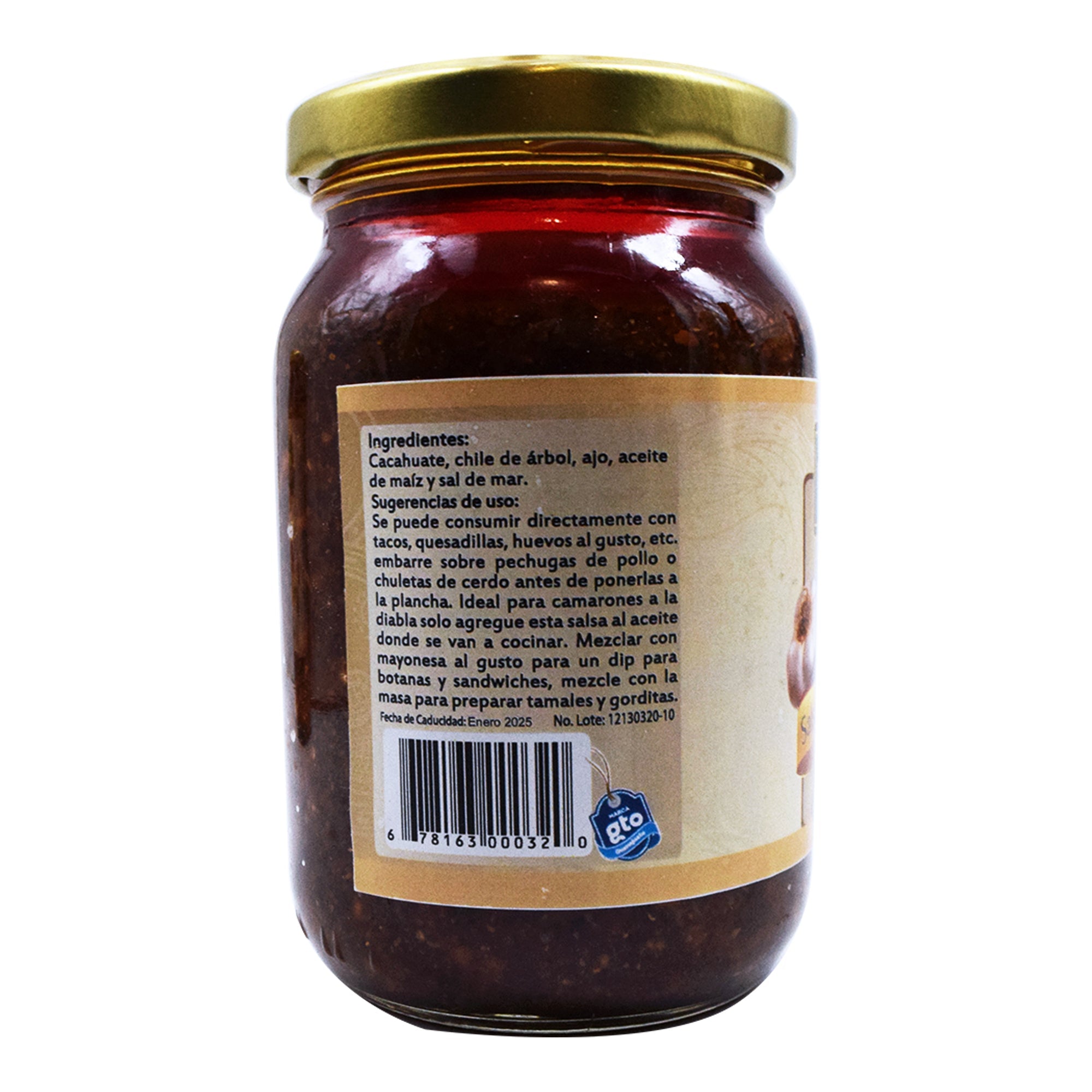 Salsa Macha De Cacahuate 250 G