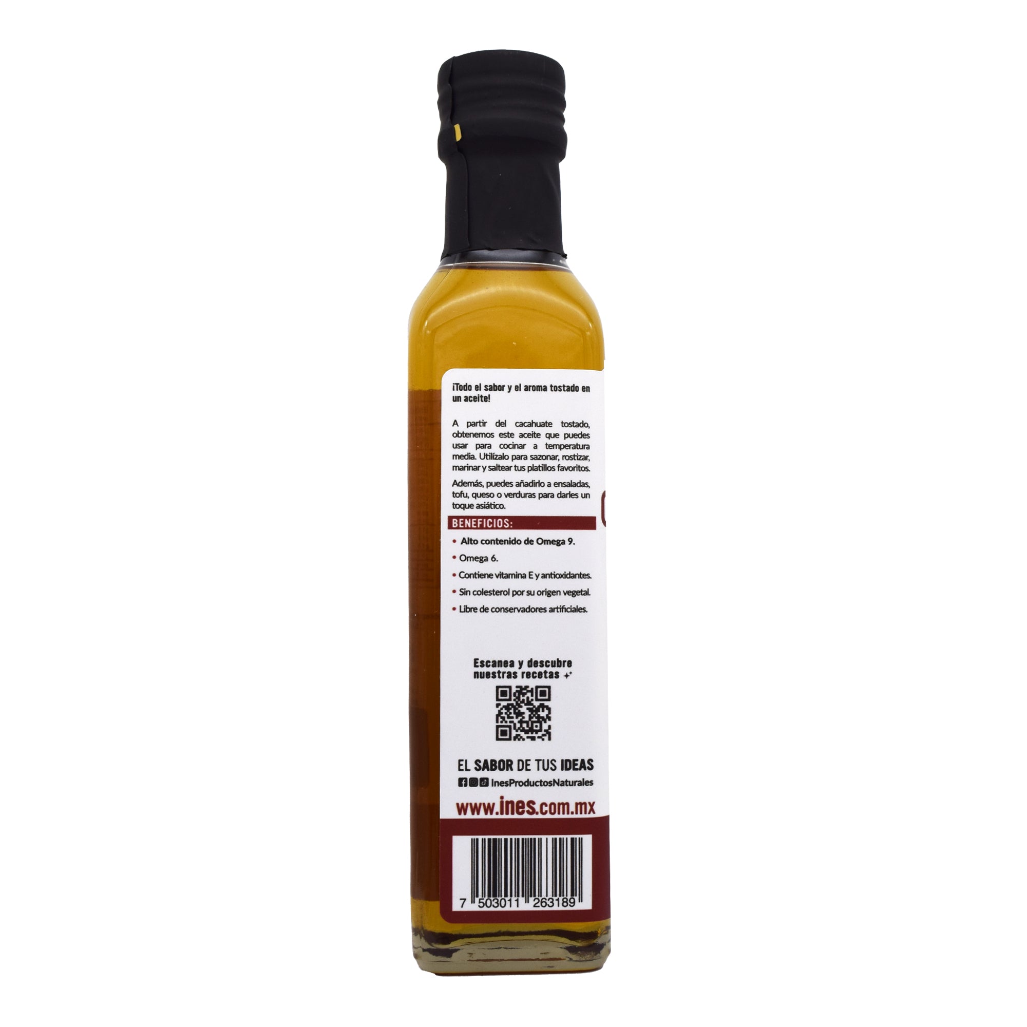 Aceite De Cacahuate 250 Ml