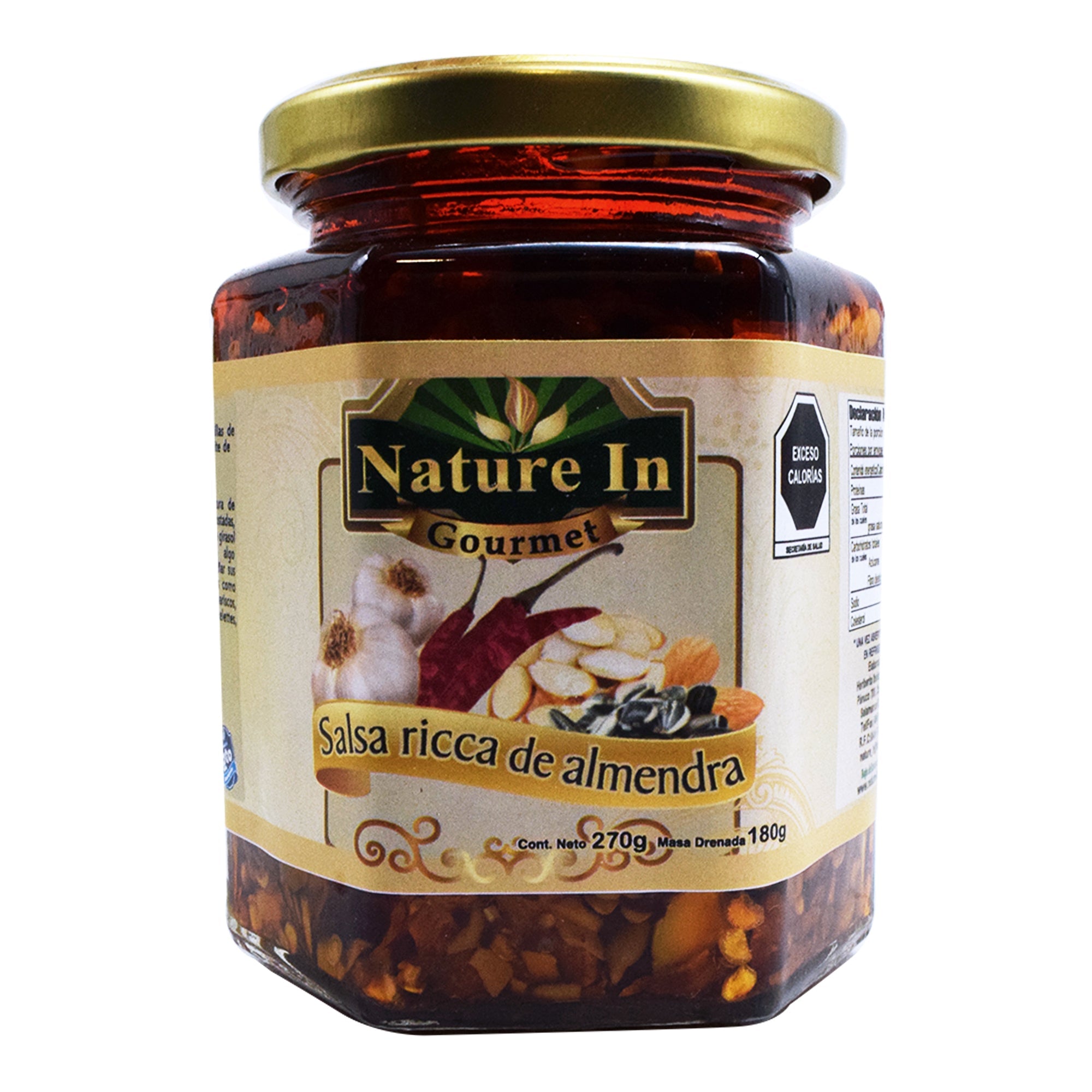 Salsa Ricca De Almendra 270 G