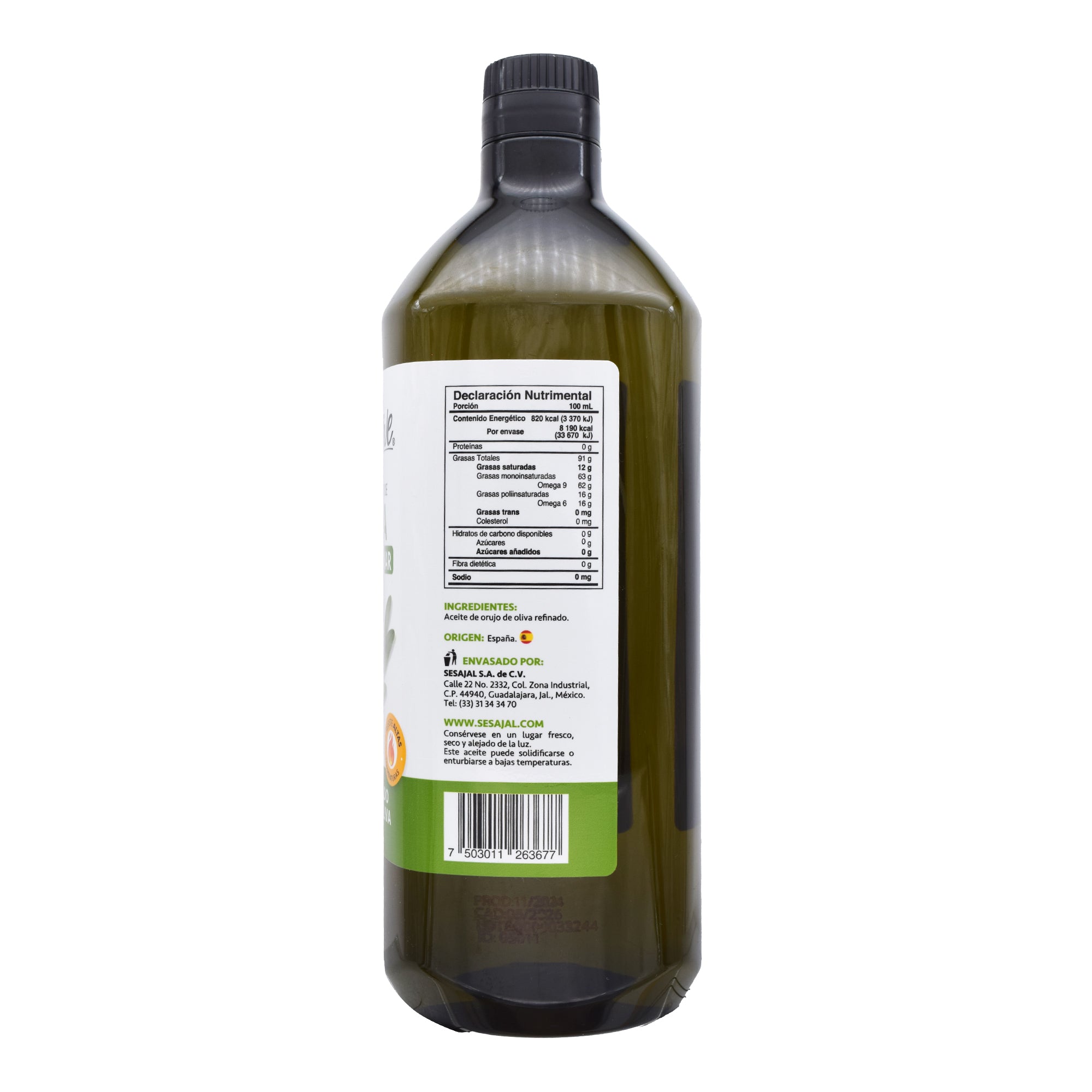 Aceite De Oliva Extra Light 1 L