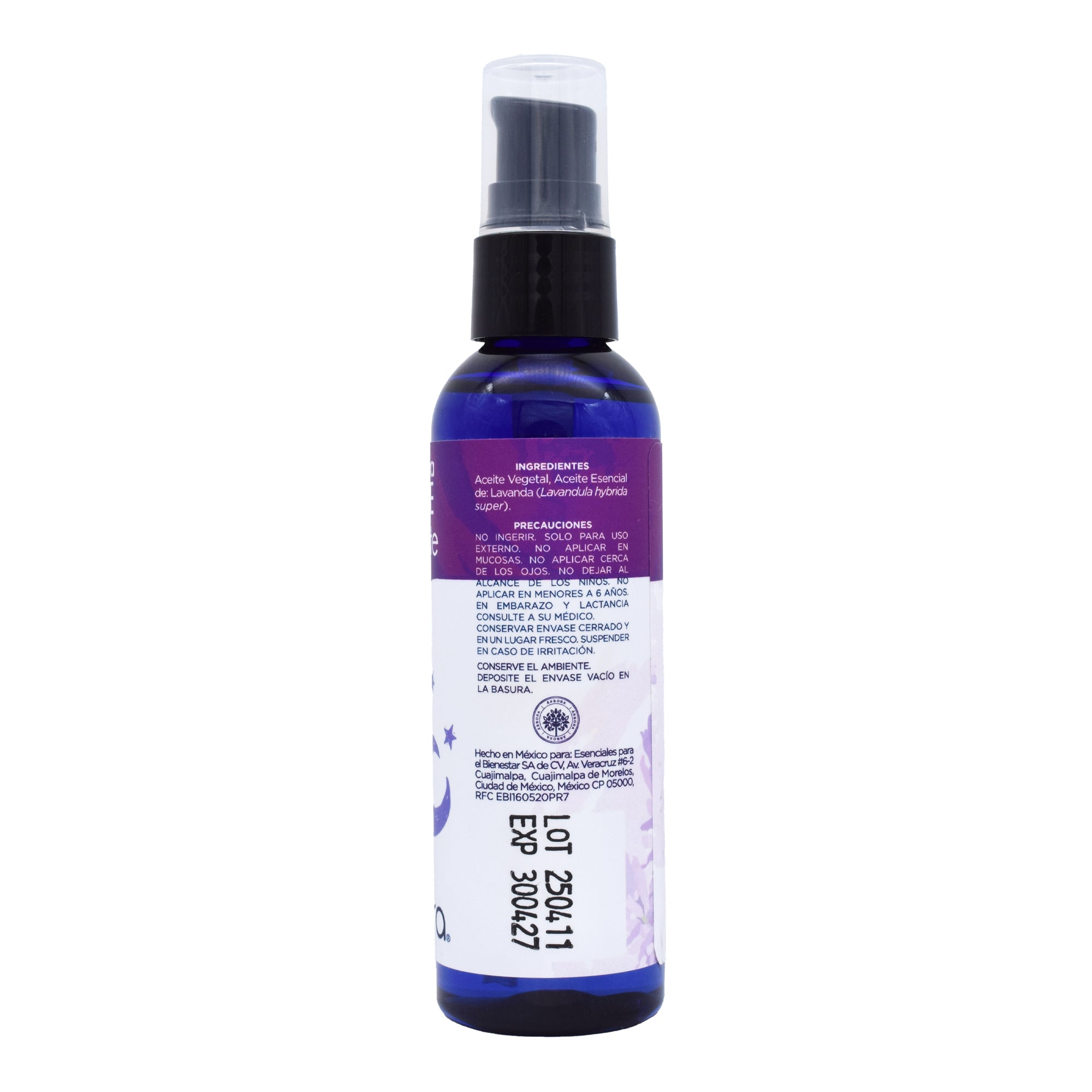Aceite Para Masaje Relajante Lavanda 90 Ml