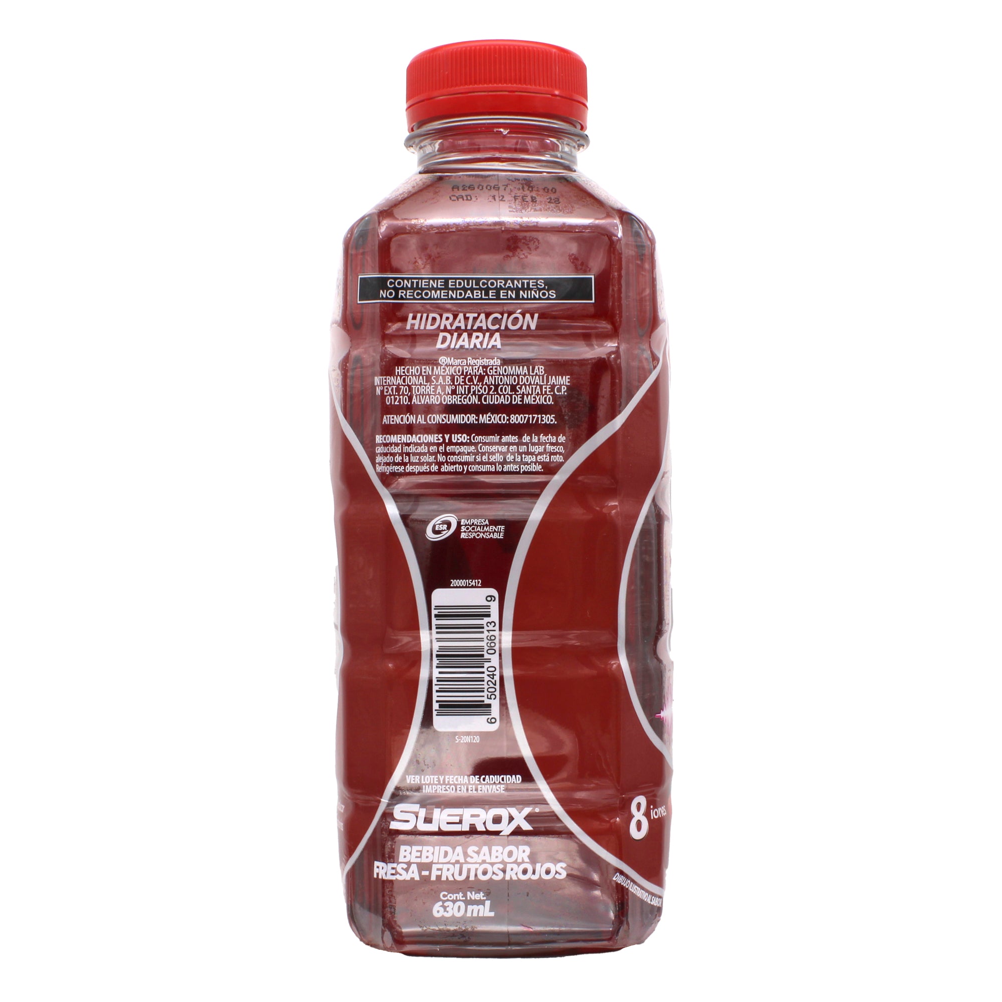 Suerox Fresa Frutos Rojos 630 Ml