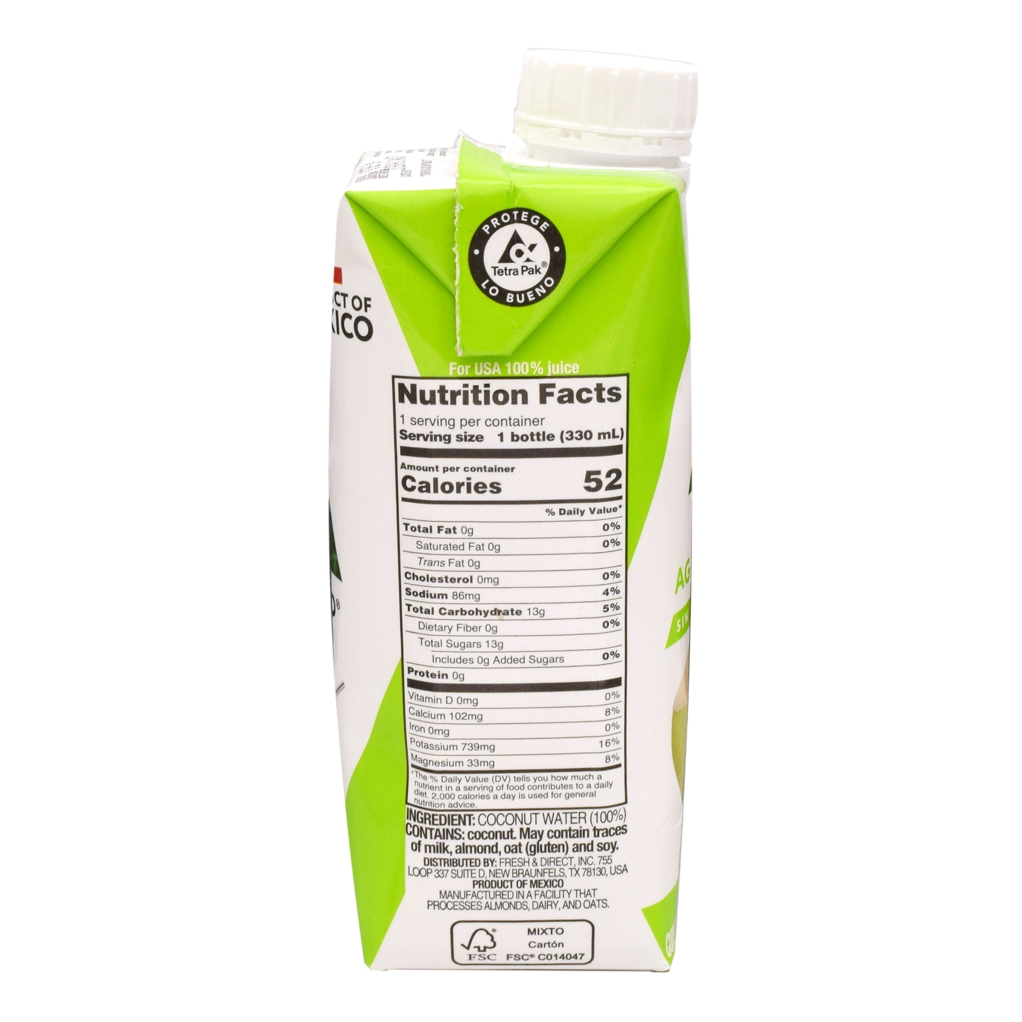 Agua De Coco 330 Ml