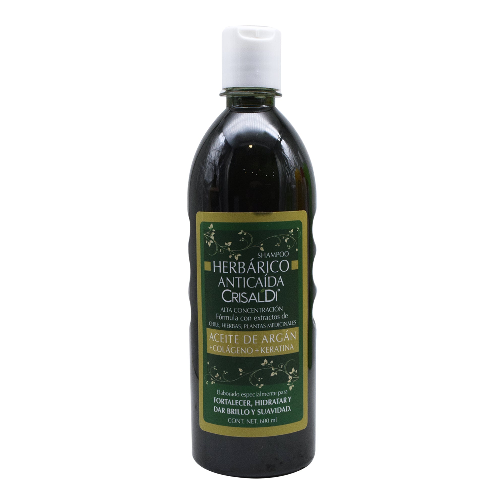 Shampoo Anticaida Con Aceite De Argan Colageno Y Queratina 600 Ml