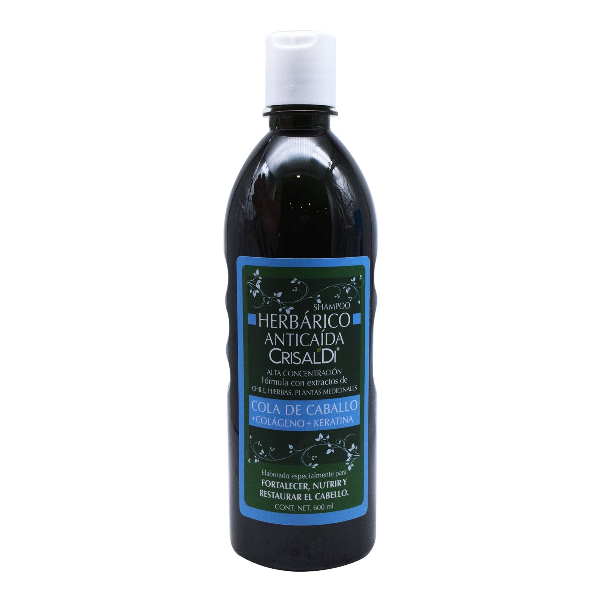 Shampoo Anticaida Cola De Caballo Colageno Y Queratina 600 Ml