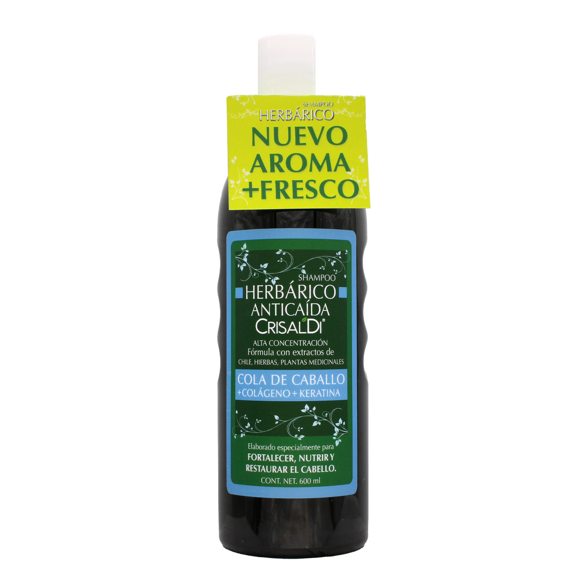 Shampoo Anticaida Cola De Caballo Colageno Y Queratina 600 Ml