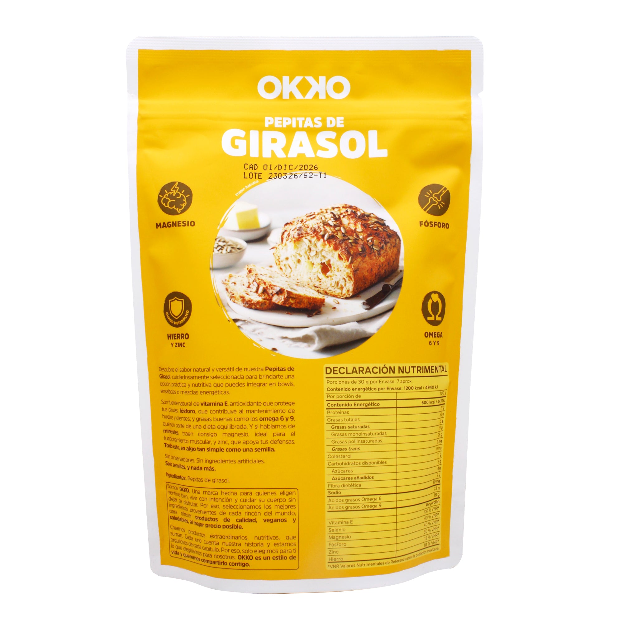 Semilla De Girasol Sin Cascara 200 G
