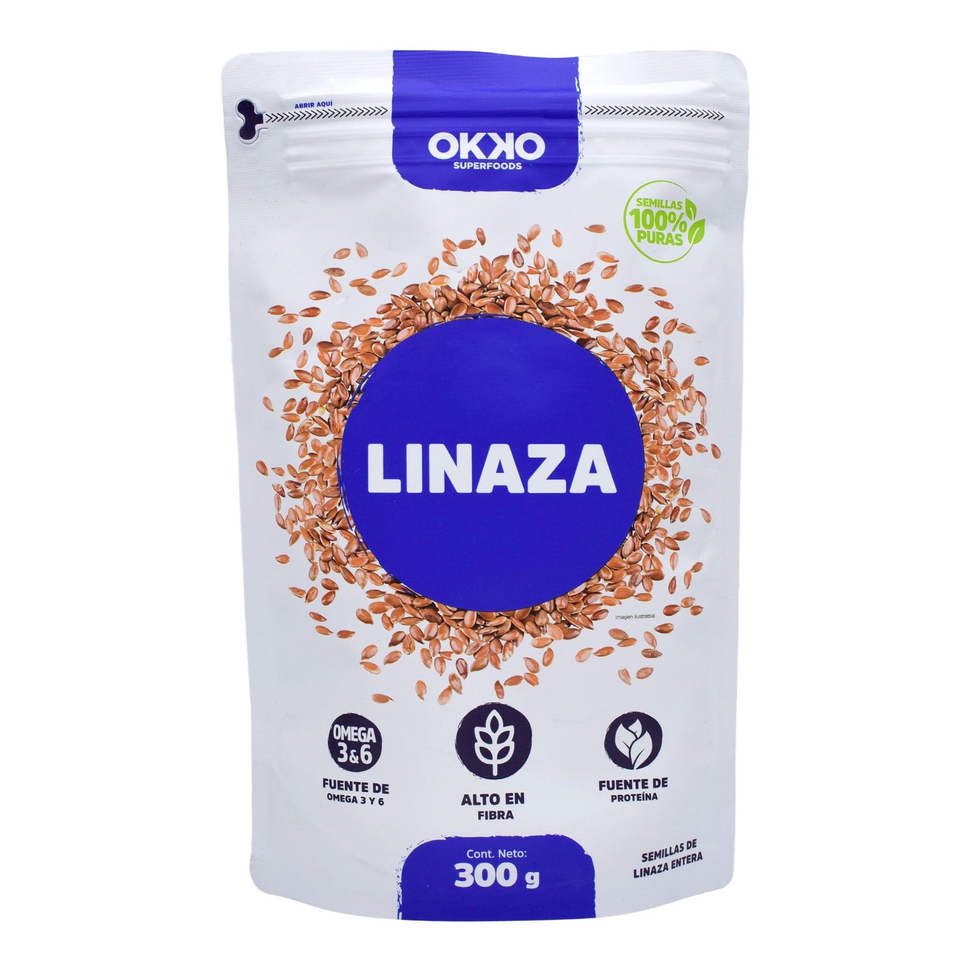 Semilla De Linaza Sin Gluten 300 G