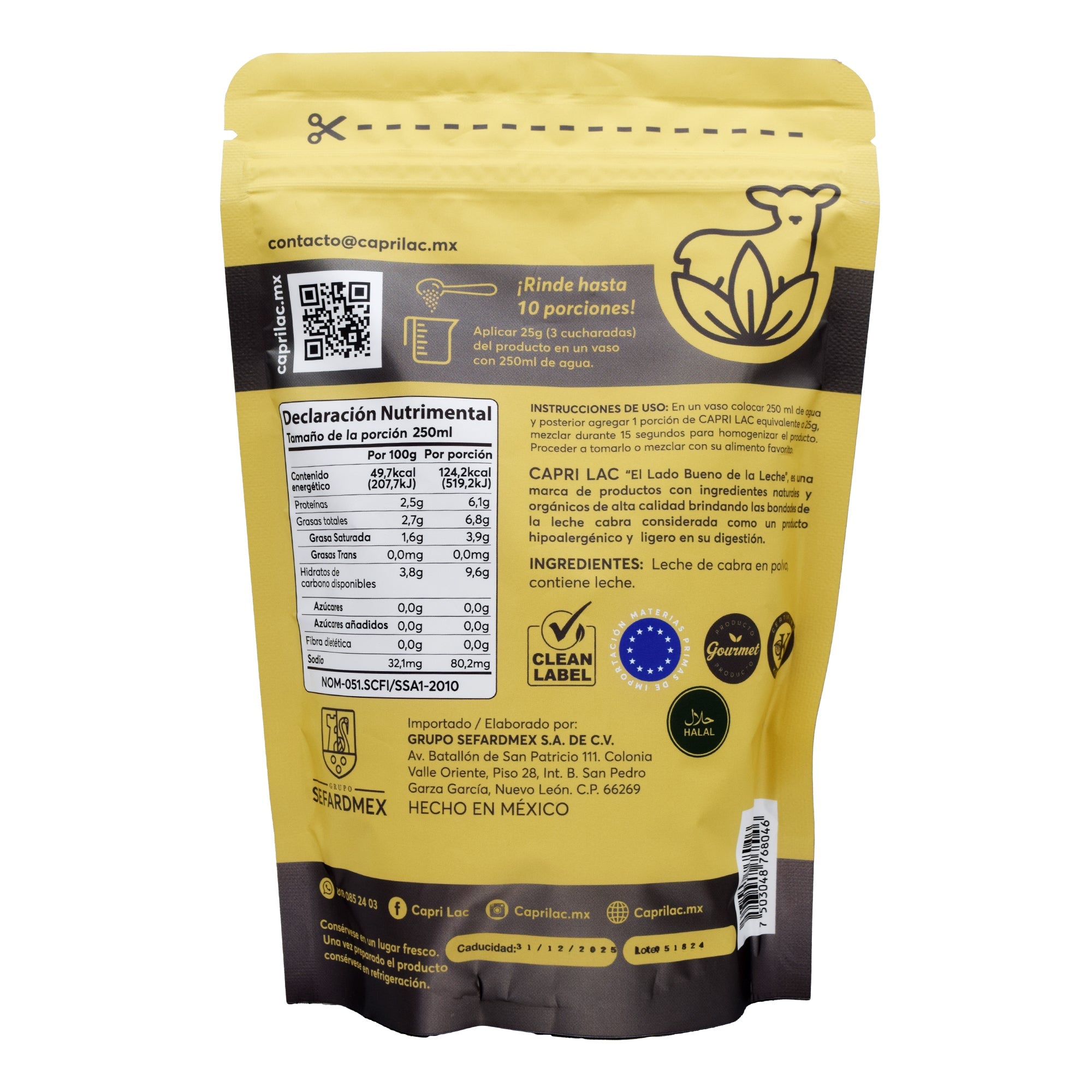 Leche De Cabra 250 G