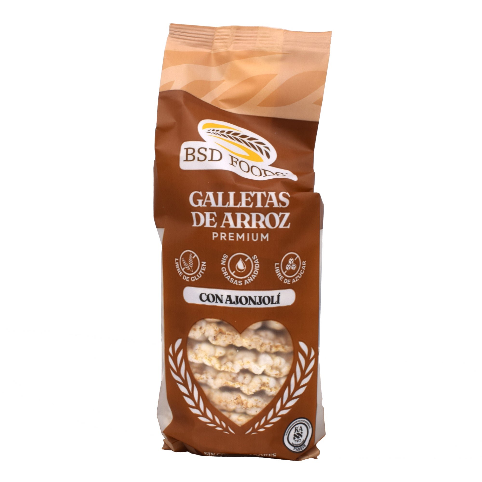 Galleta De Arroz Ajonjoli  72 G