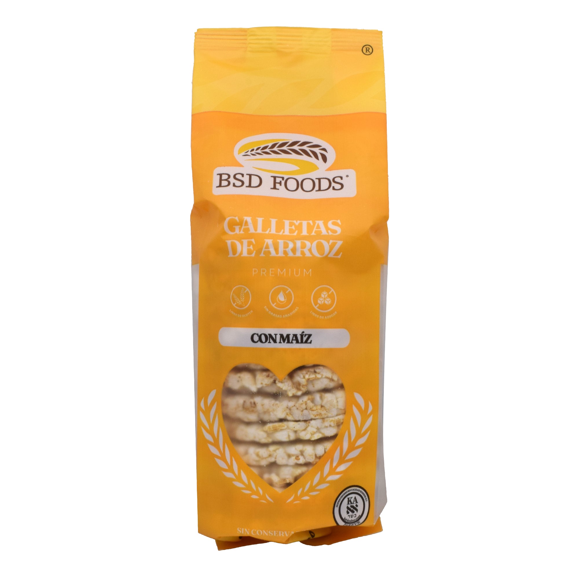 Galleta De Arroz Y Maiz 72 G