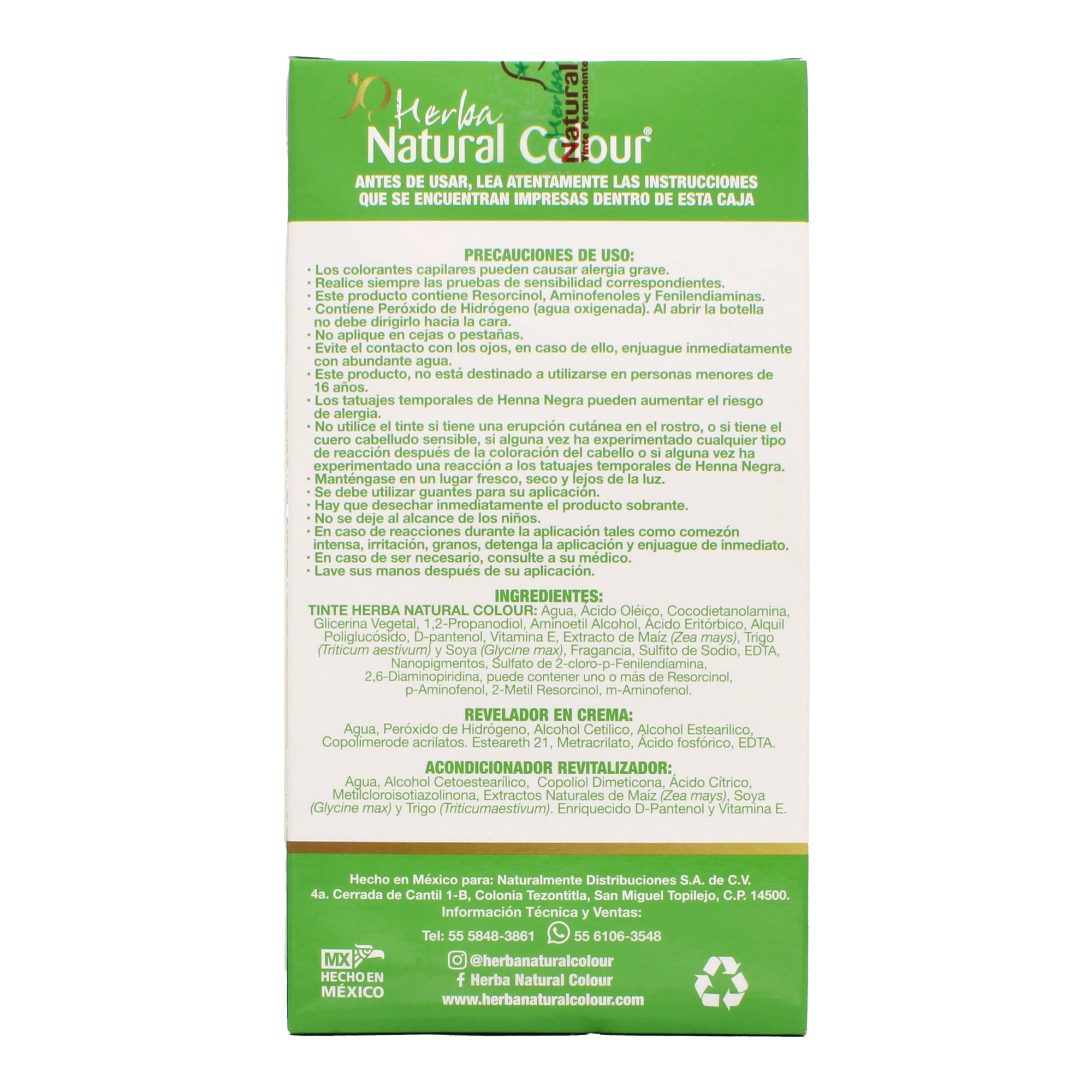 Tinte Castaño Medio 150 Ml
