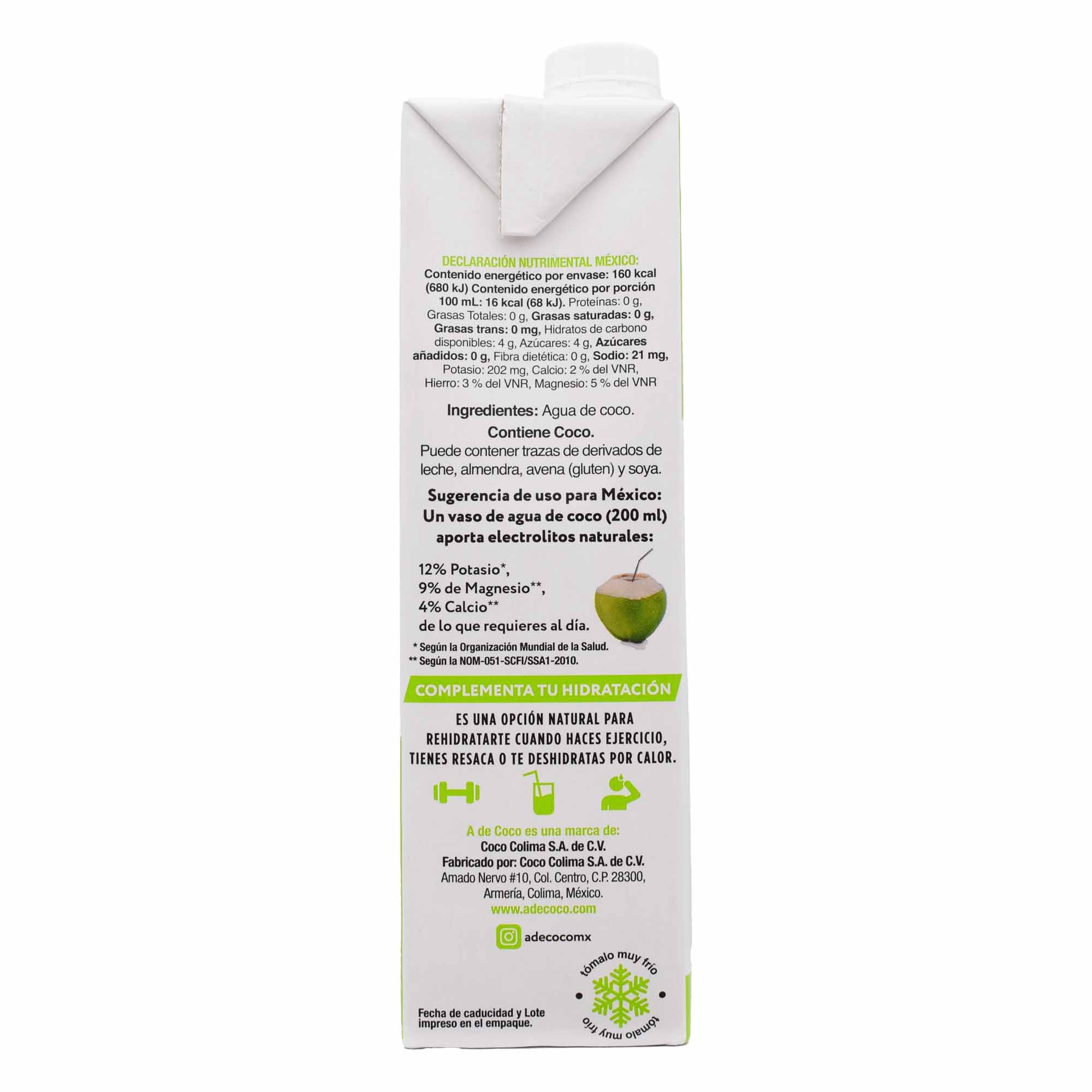 Agua De Coco 1 L