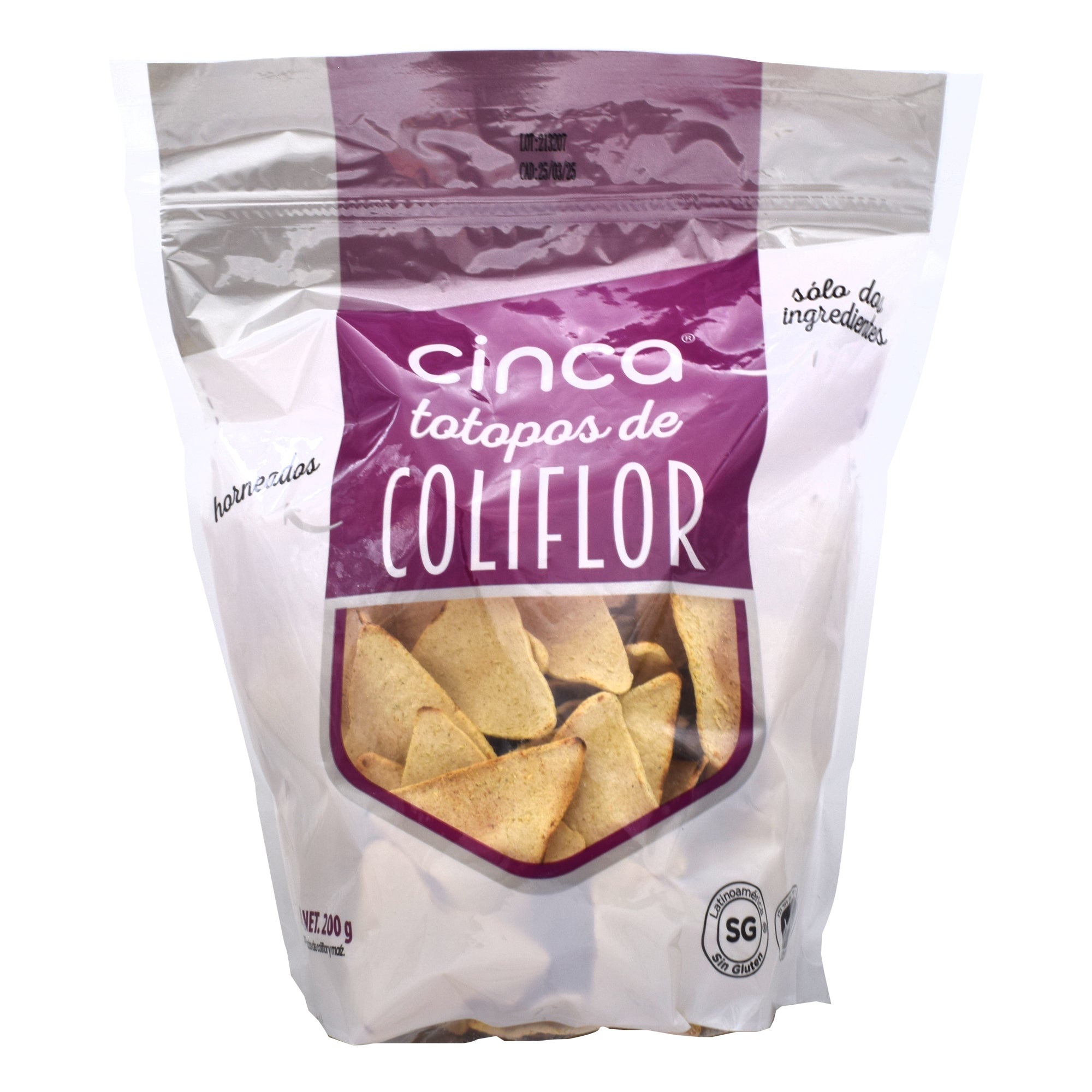 Totopos De Coliflor 200 G