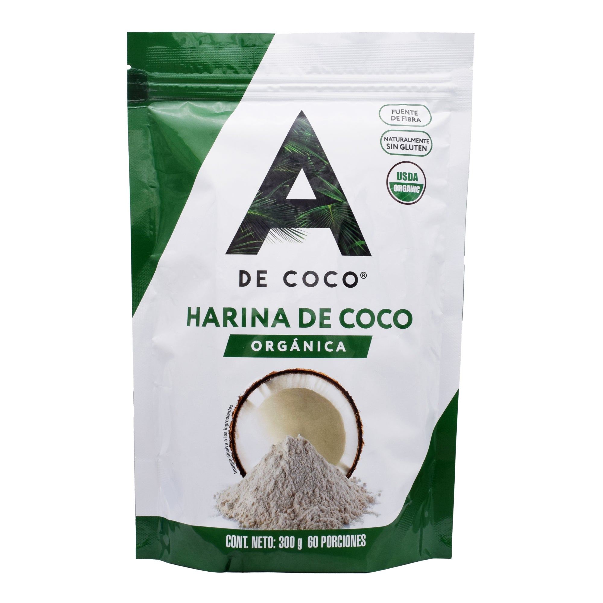 Harina De Coco Organica 300 G
