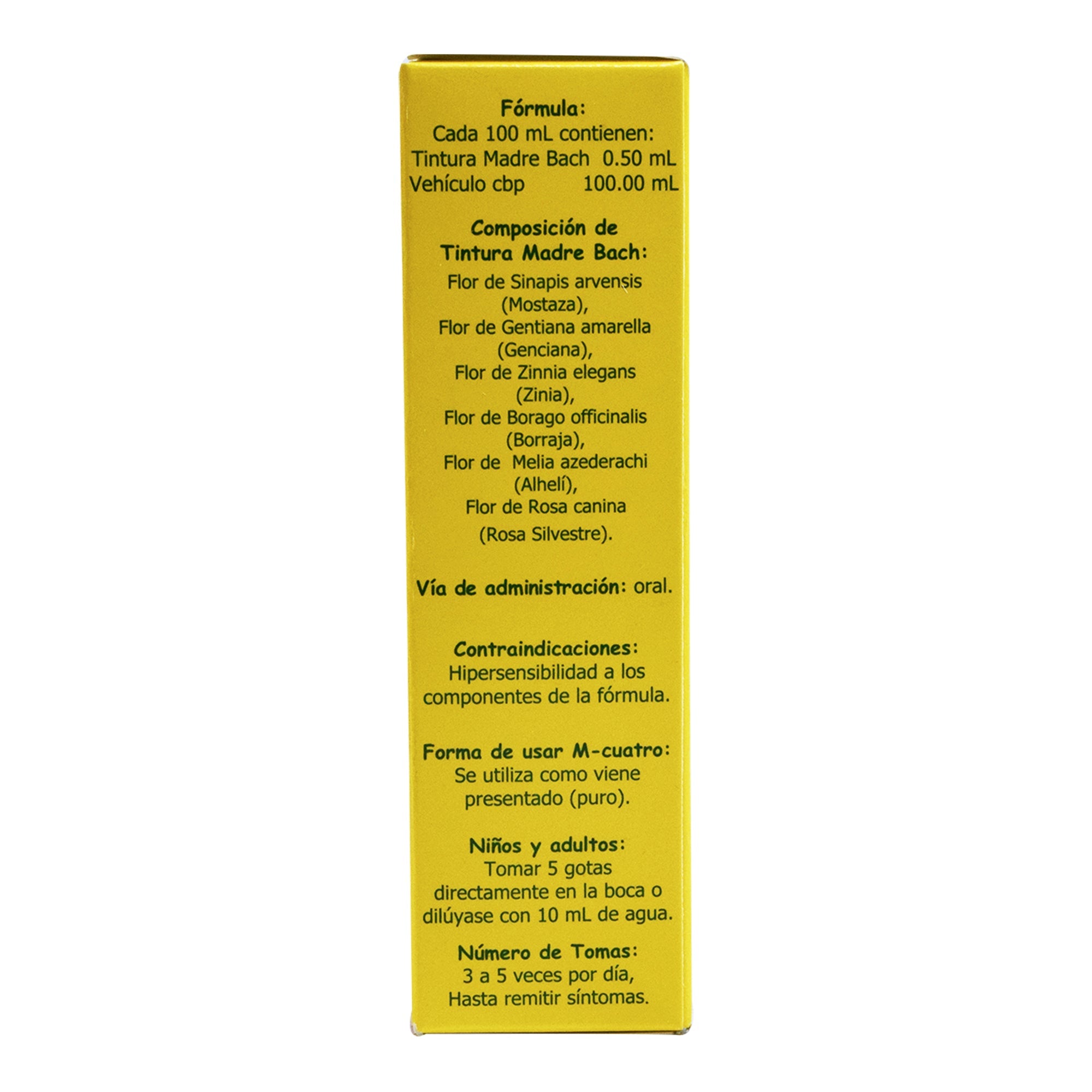 M Cuatro Alegria Optimismo 30 Ml