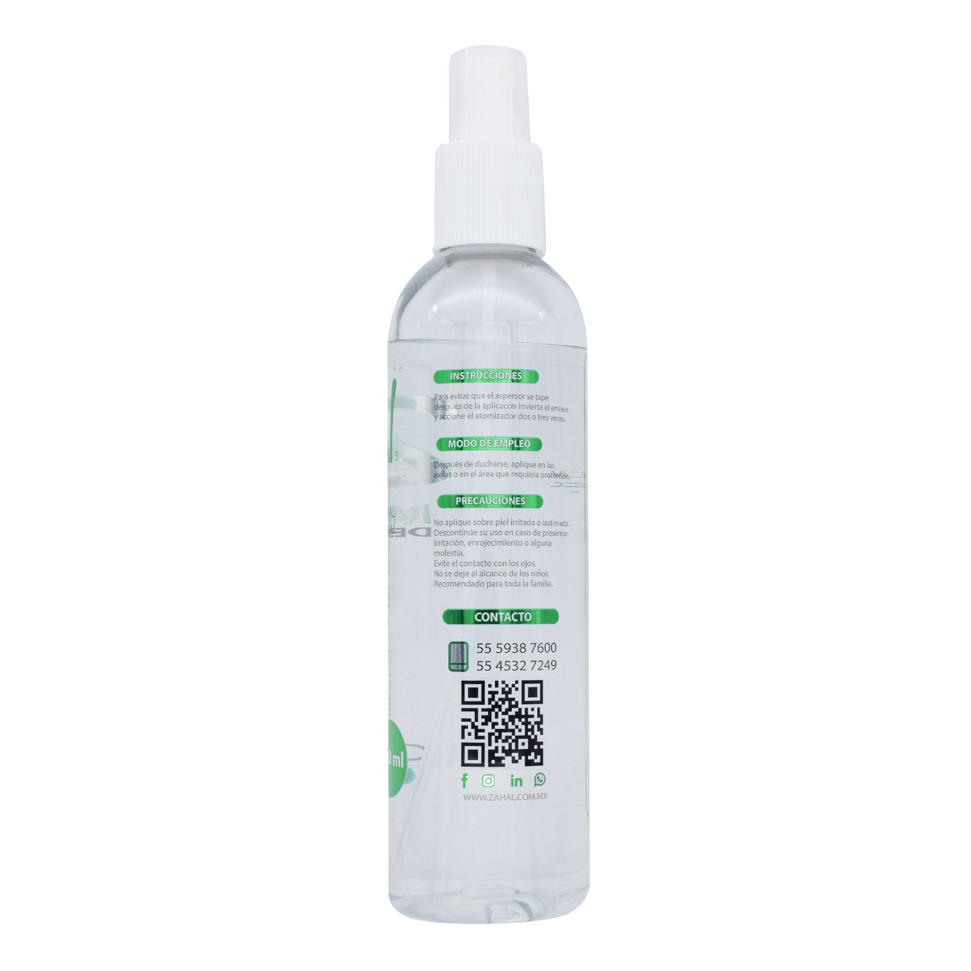 Desodorante Cristal Spray 240 Ml