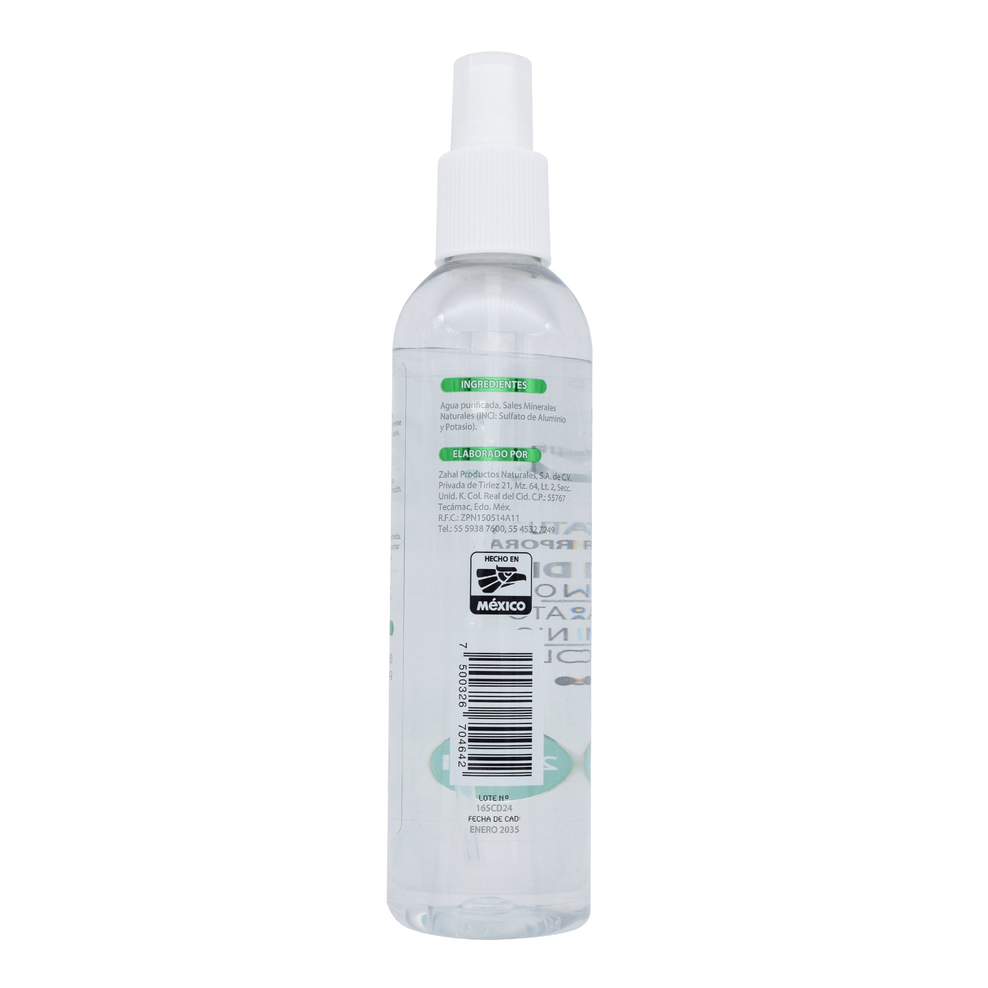 Desodorante Cristal Spray 240 Ml