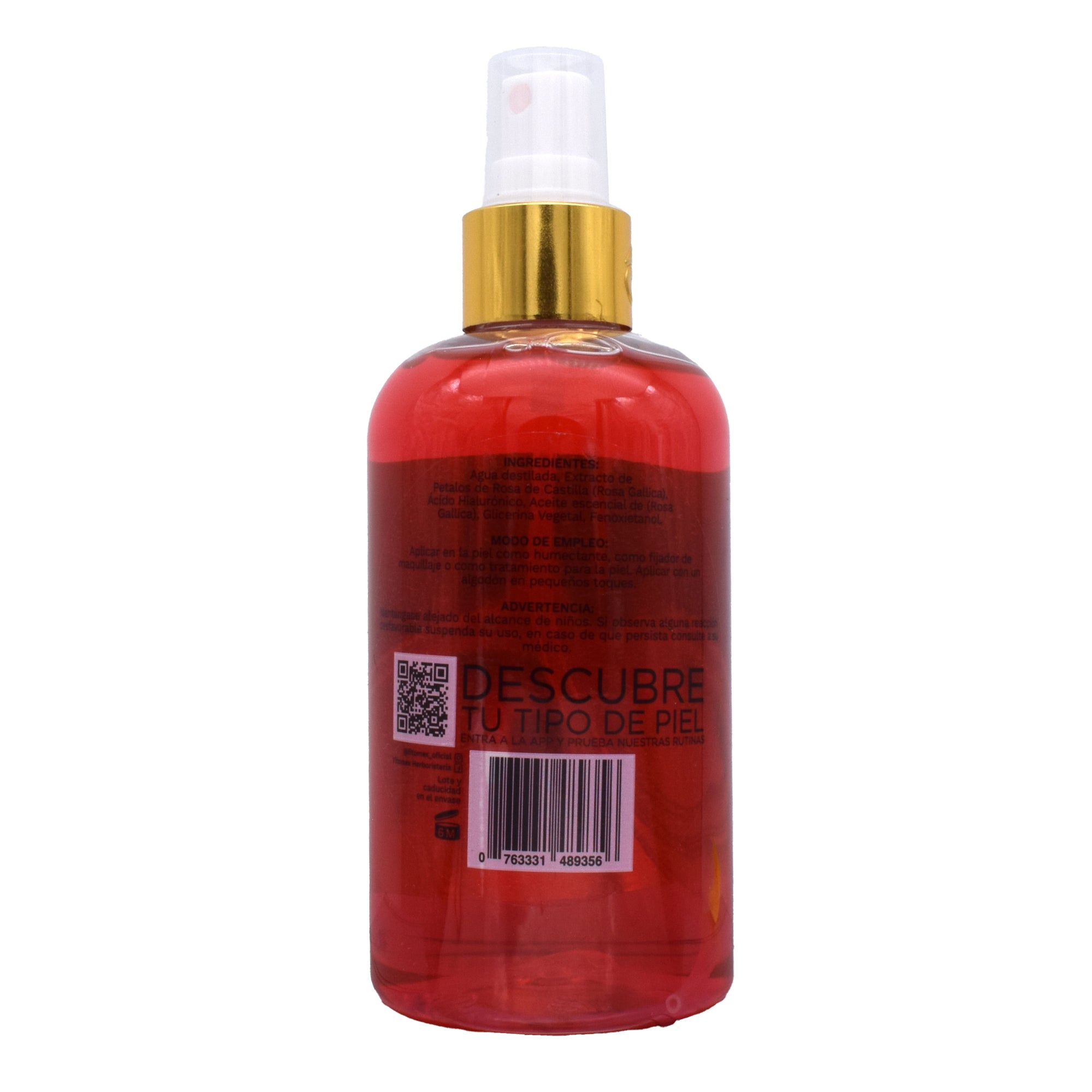 Agua De Rosas Con Acido Hialuronico 250 Ml