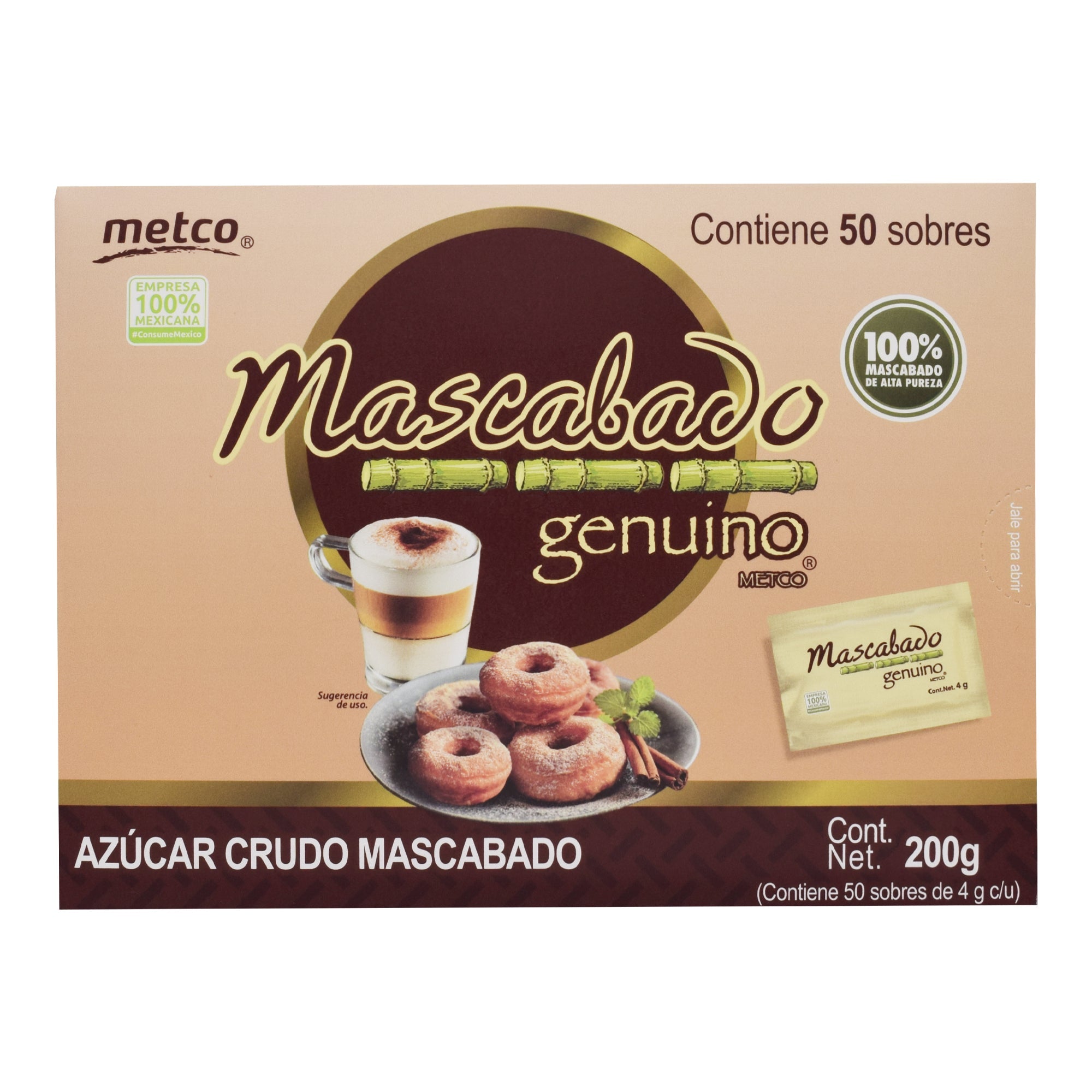Mascabado 50 Sob 4 G C/u