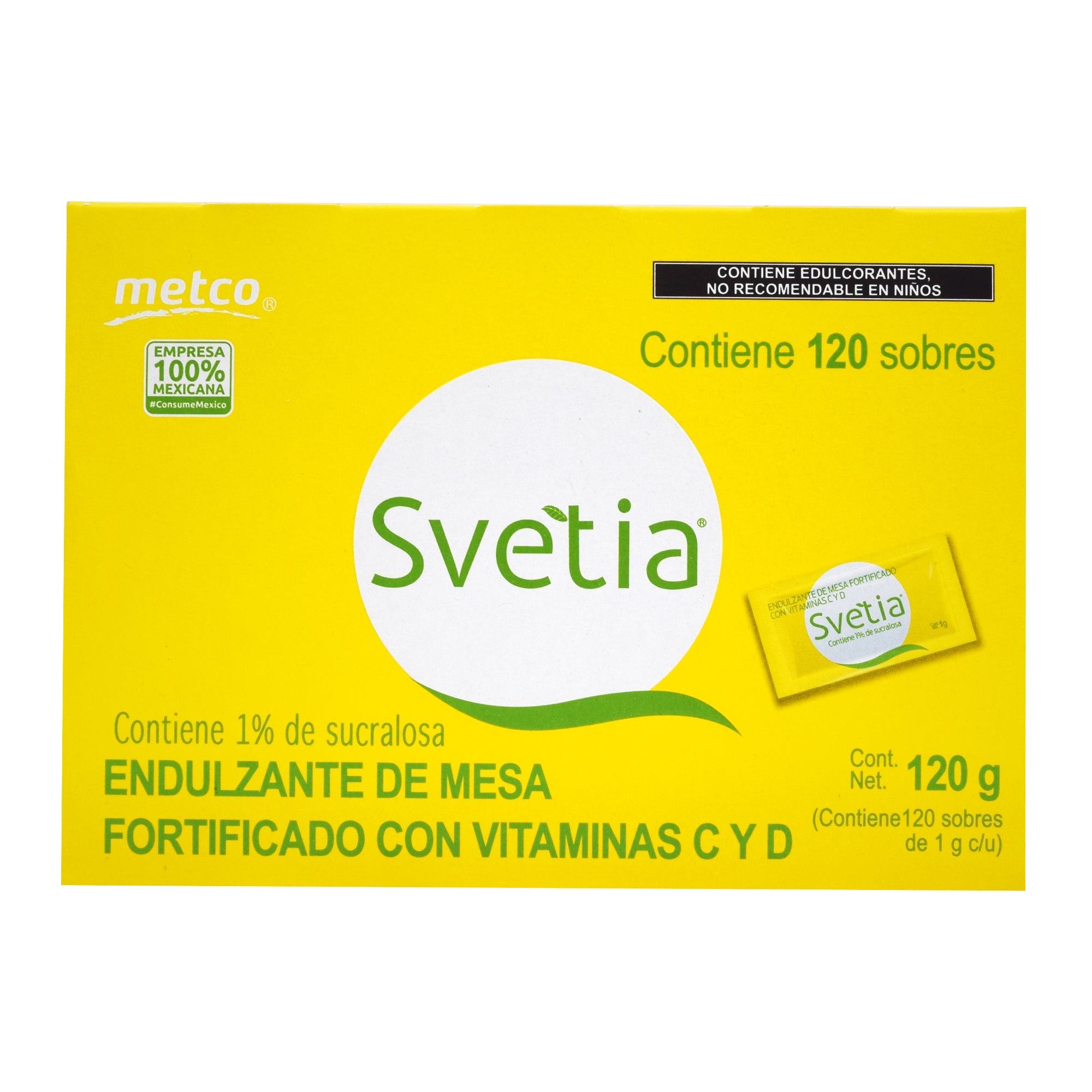 Endulzante Svetia 120 Sob 1 G C/u
