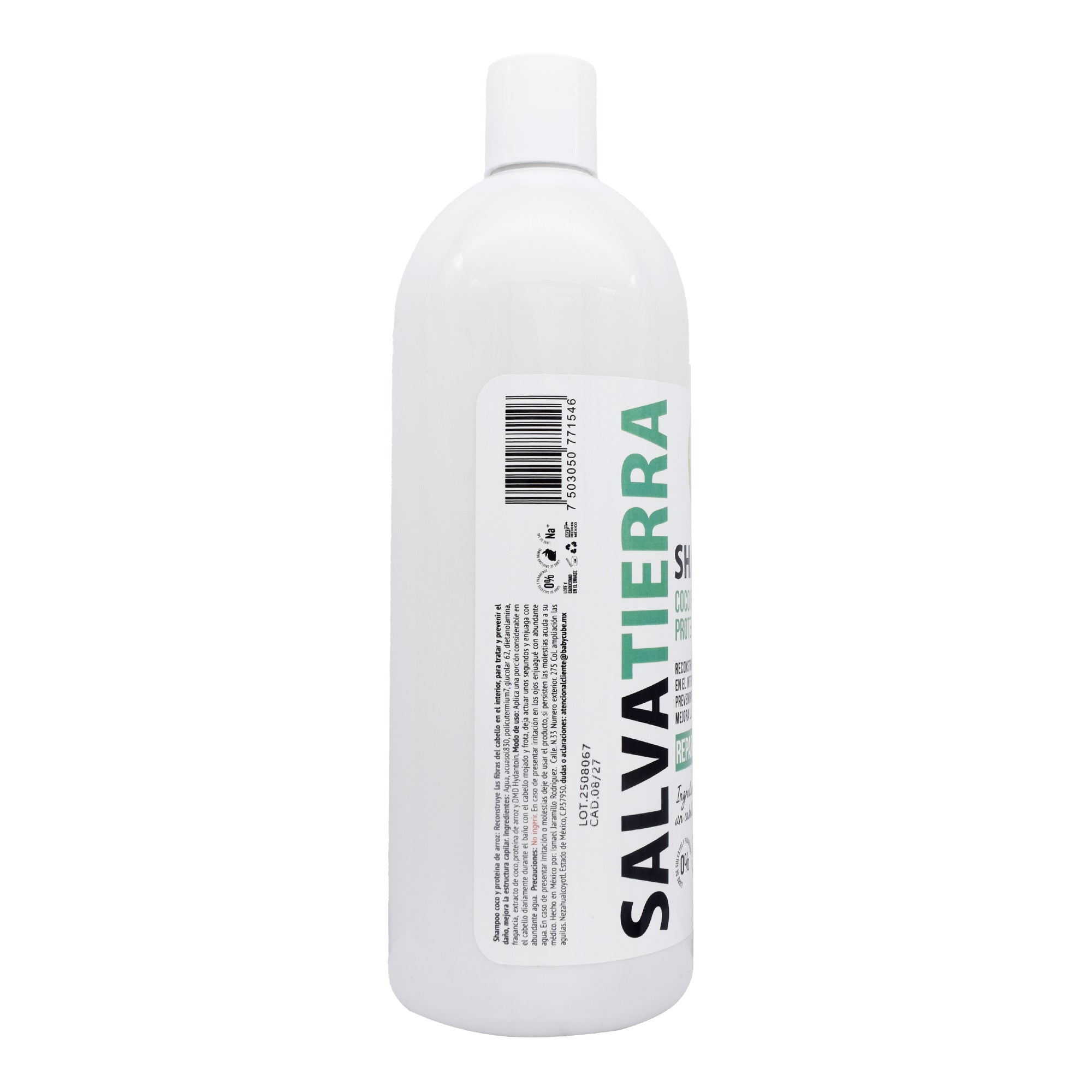 Shampoo Coco Proteina De Arroz 1 L