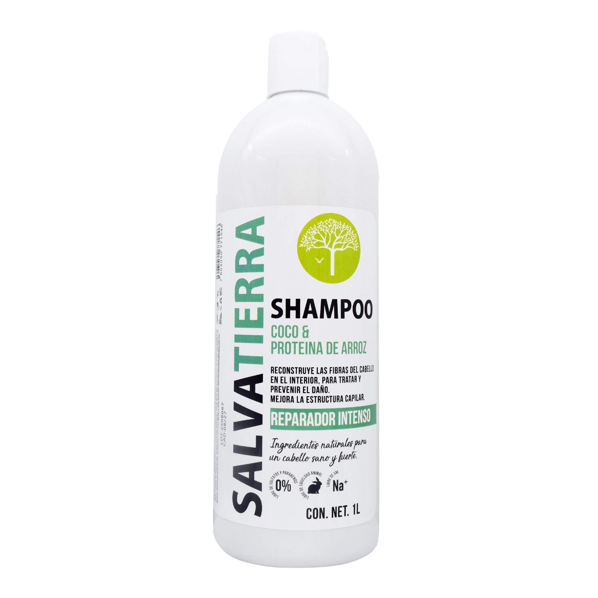 Shampoo Coco Proteina De Arroz 1 L