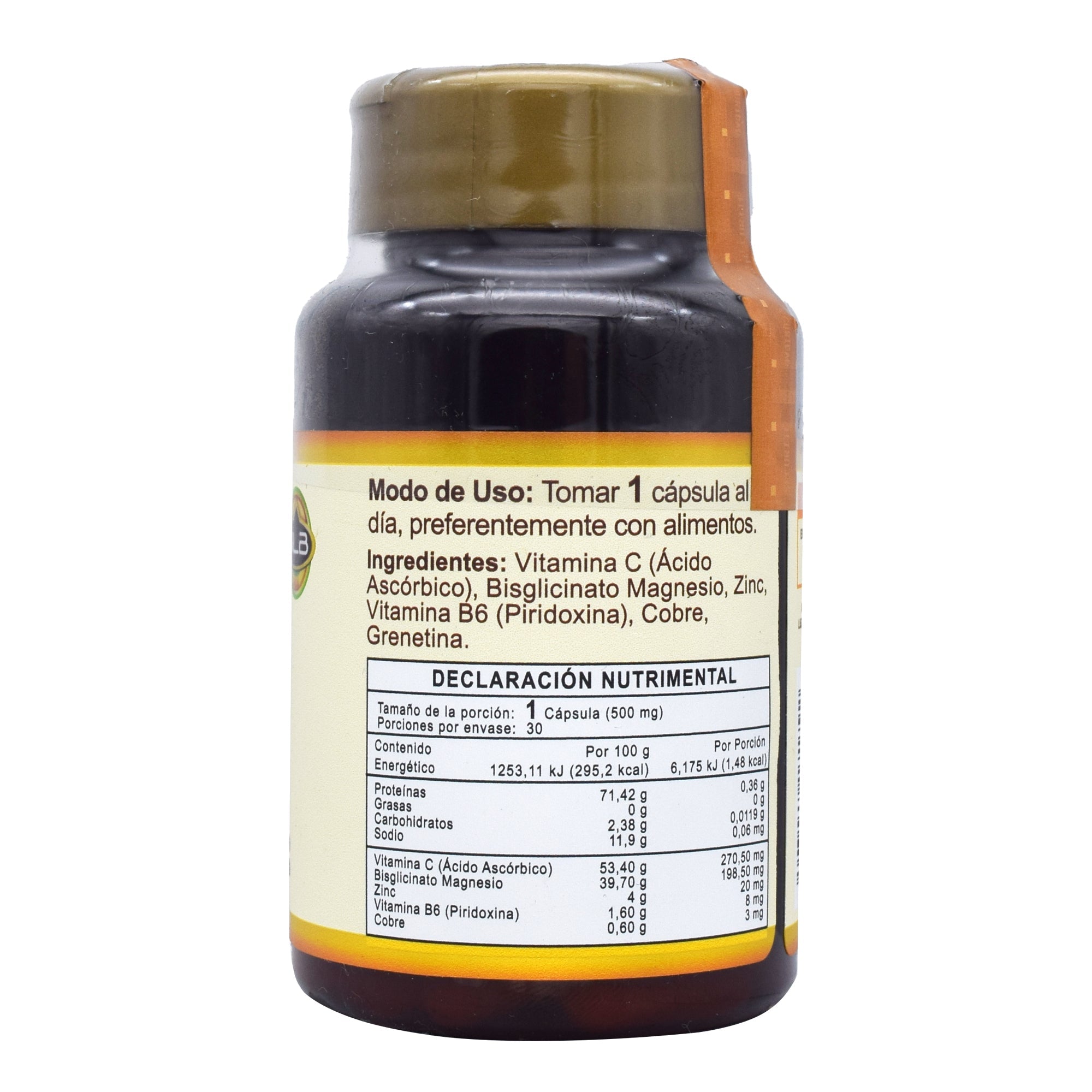 Zinc Mas Cobre 30 Cap