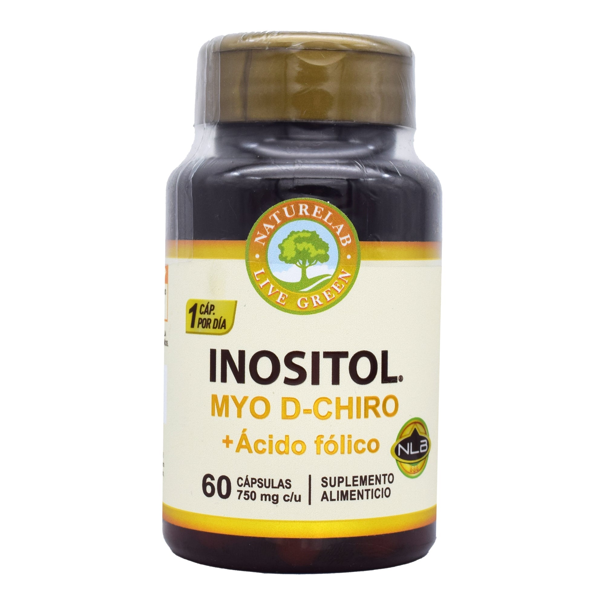 Inositol Myo D Chiro Acido Folico 60 Cap