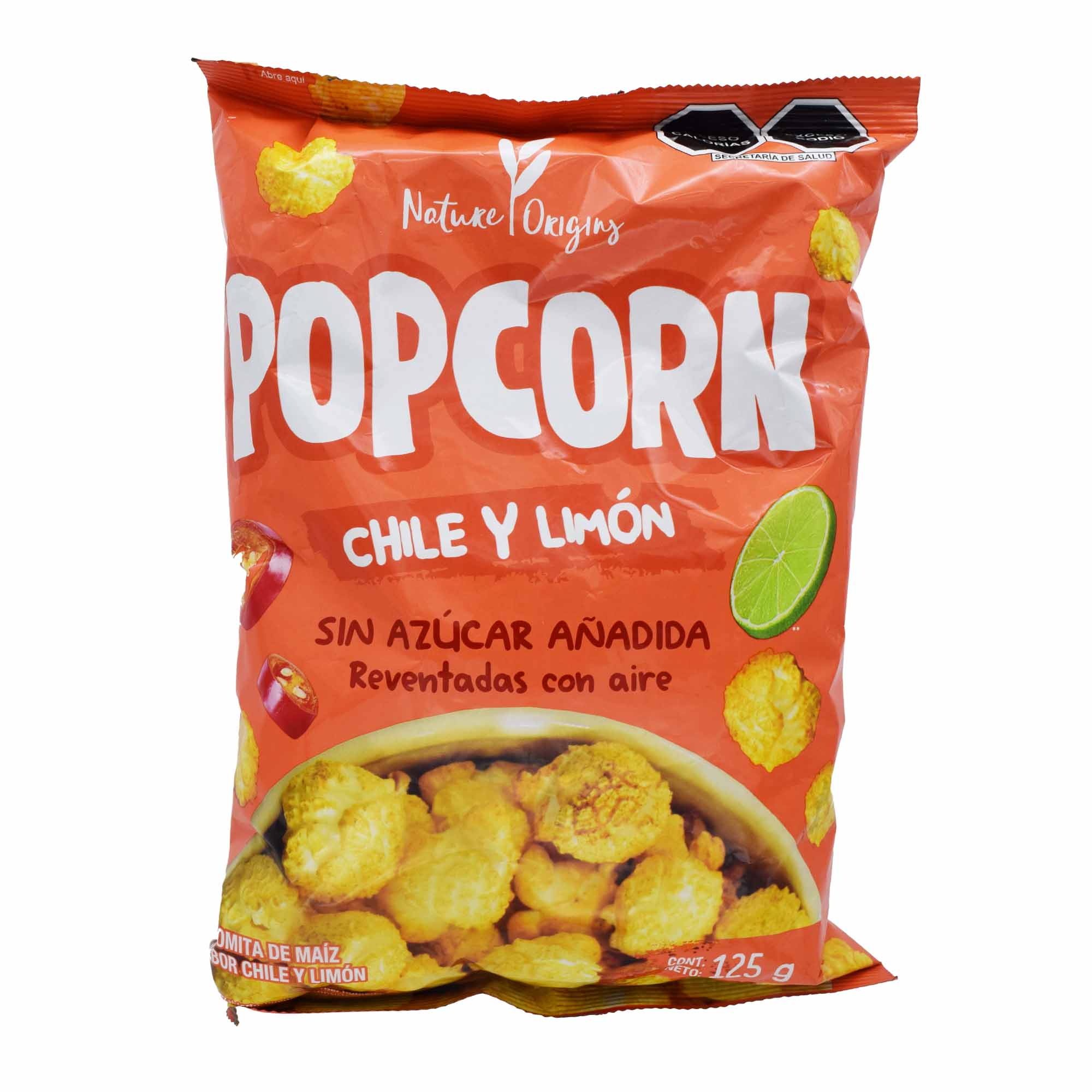 Palomita De Maiz Chile Limon 125 G