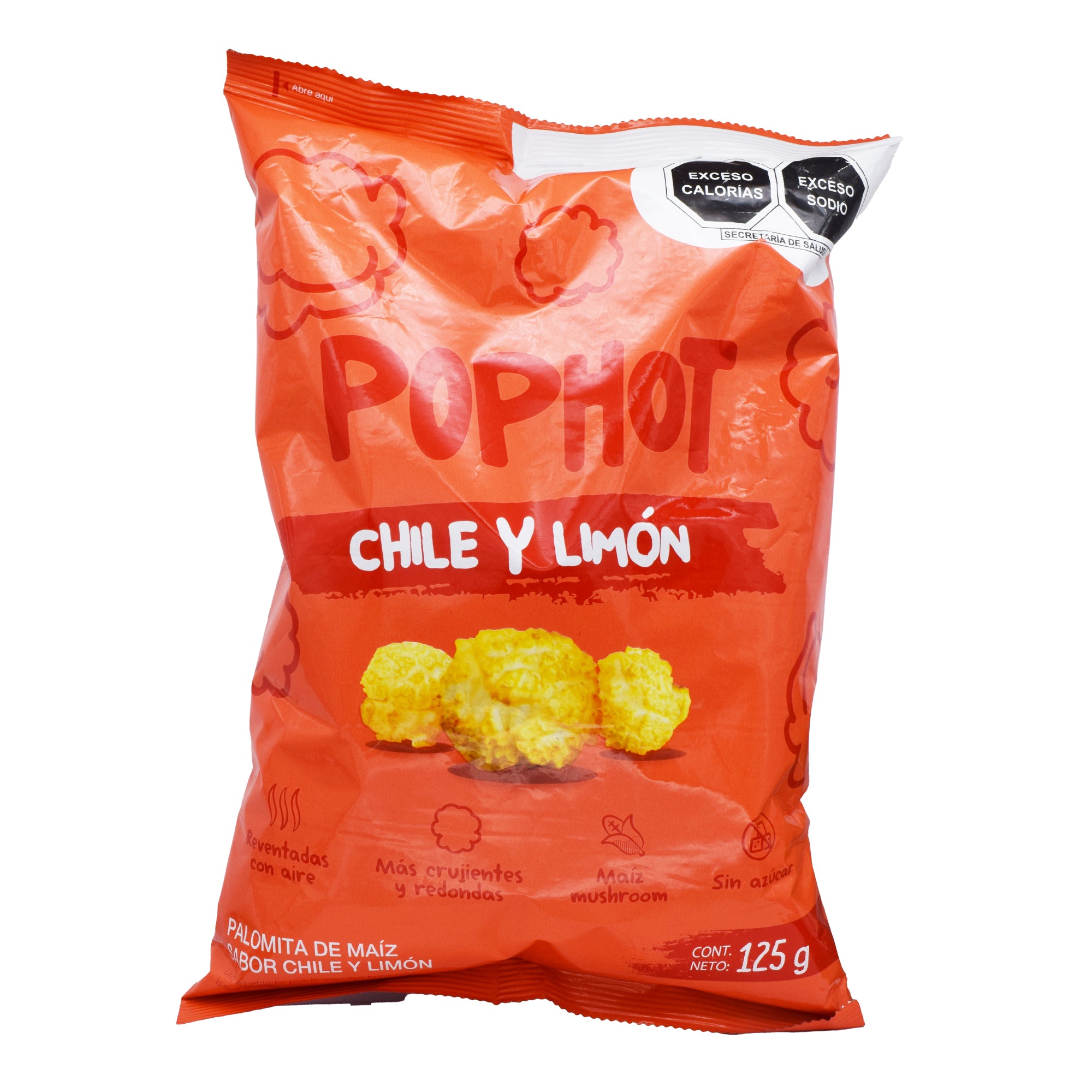 Palomita De Maiz Chile Limon 125 G