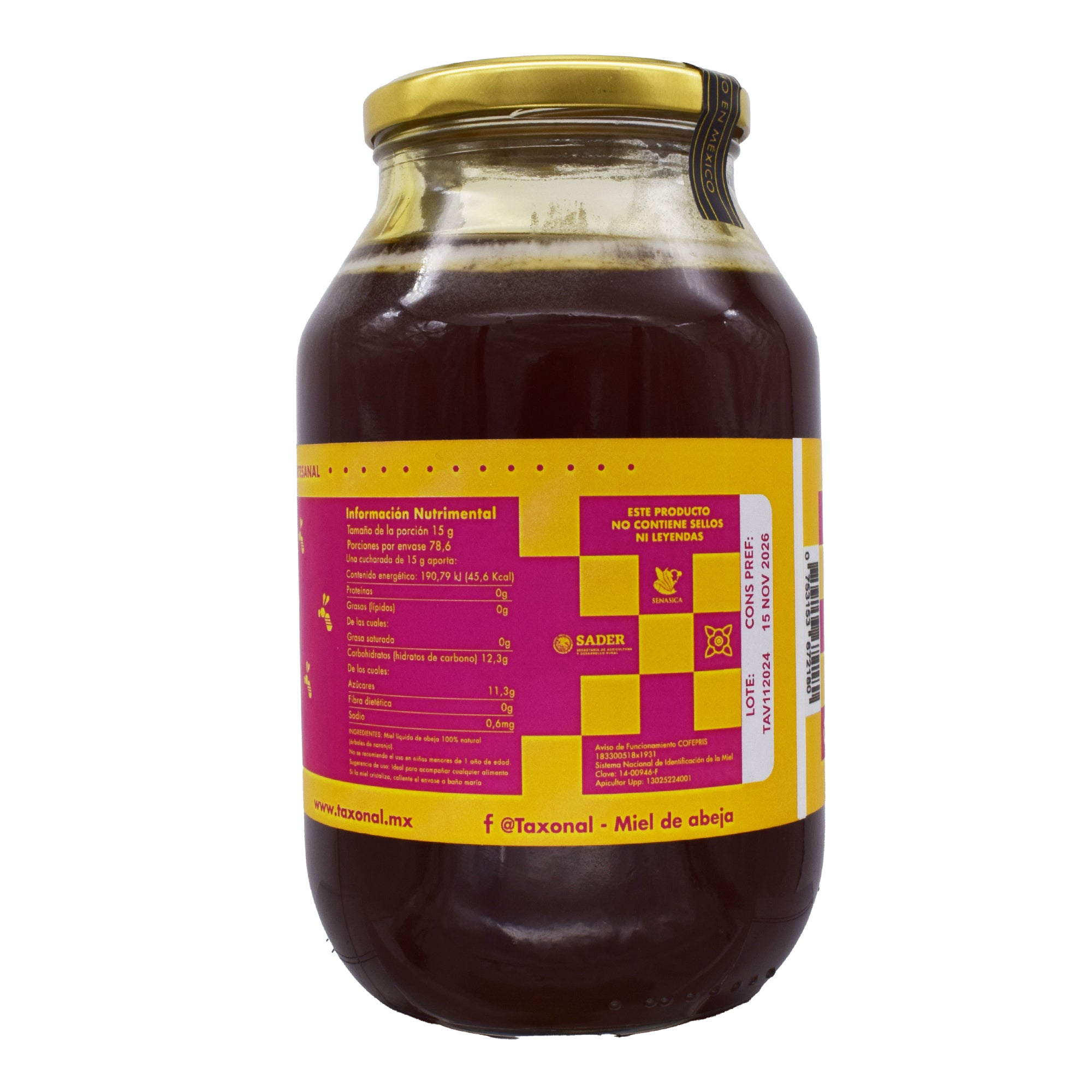 Miel De Abeja 1180 G