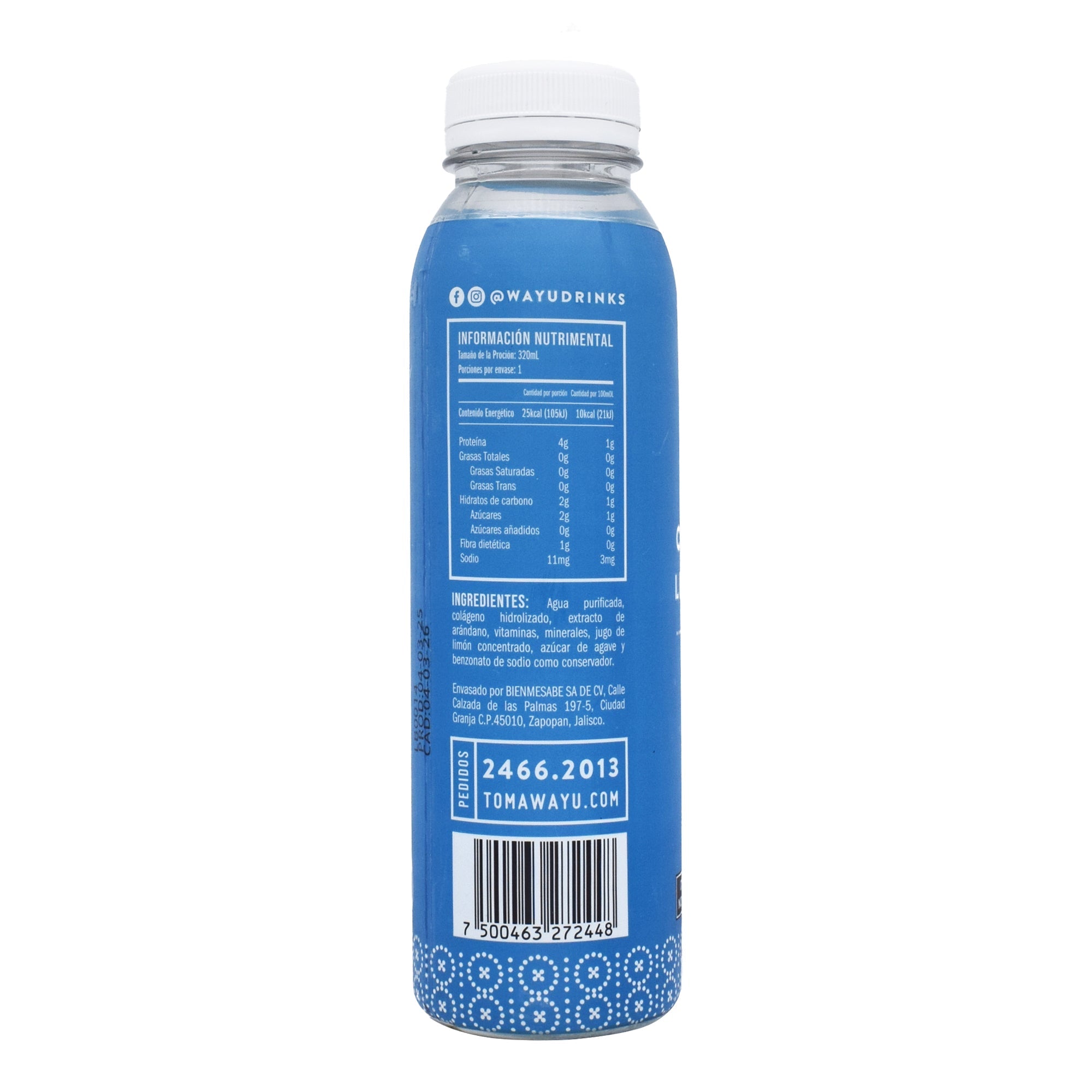 Collagen Lemonade Blueberry 355 Ml