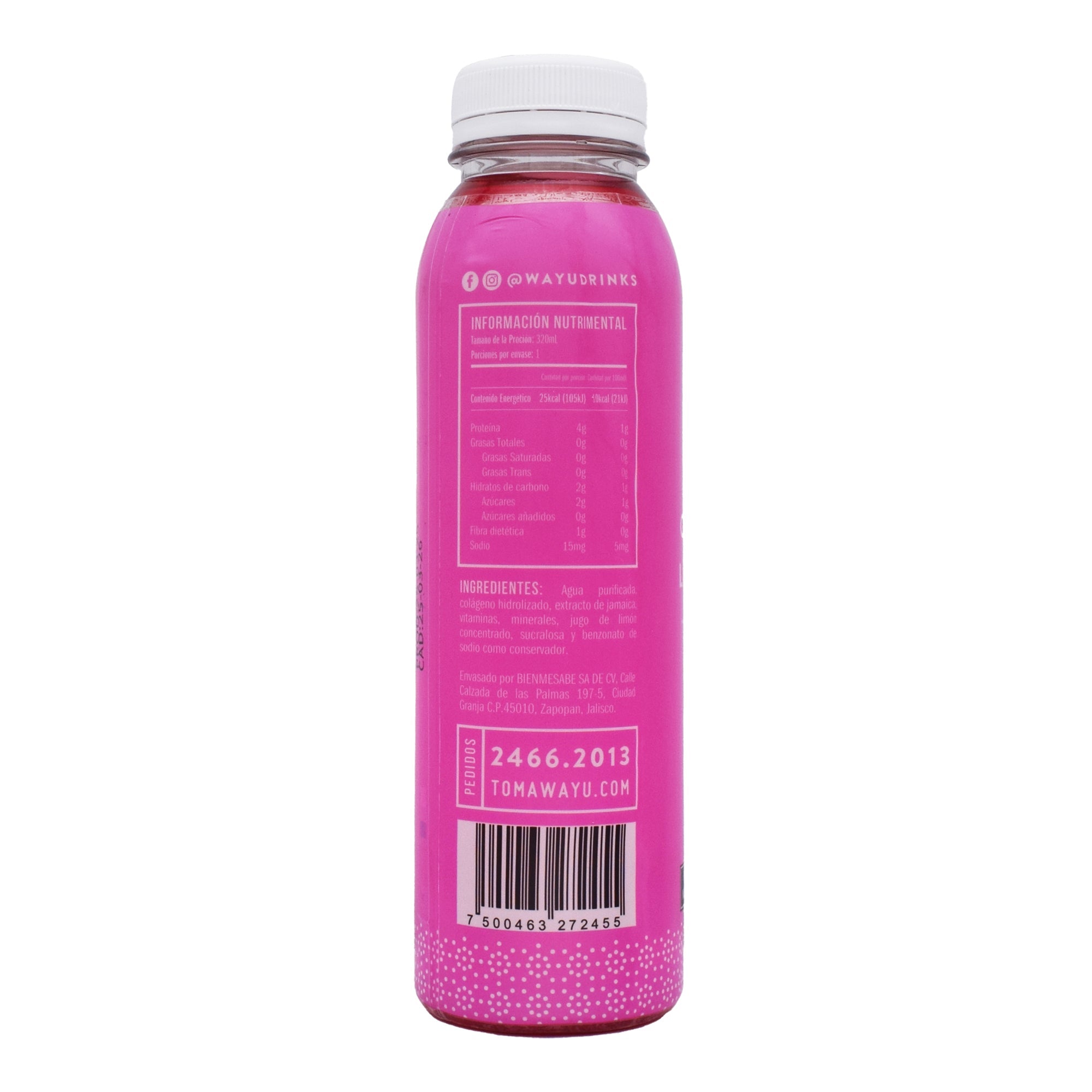 Collagen Lemonade Flor De Jamaica 355 Ml
