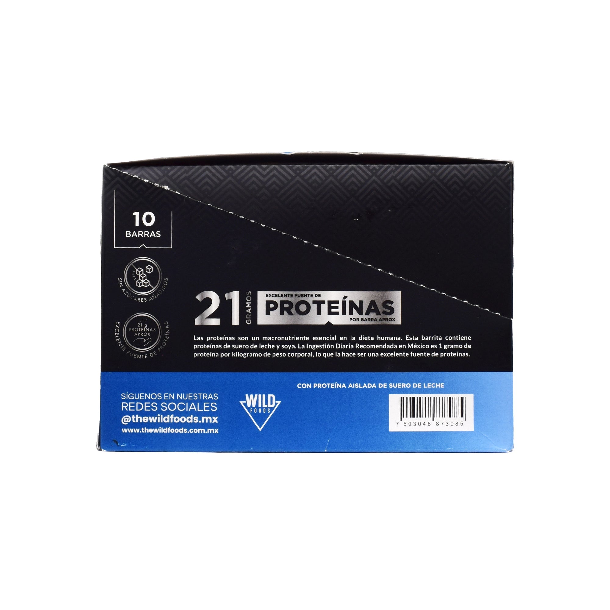 Barra Proteina De Soya Y Leche Galletas Con Crema 10 Barras 60 G C/u (PAQUETE 10)