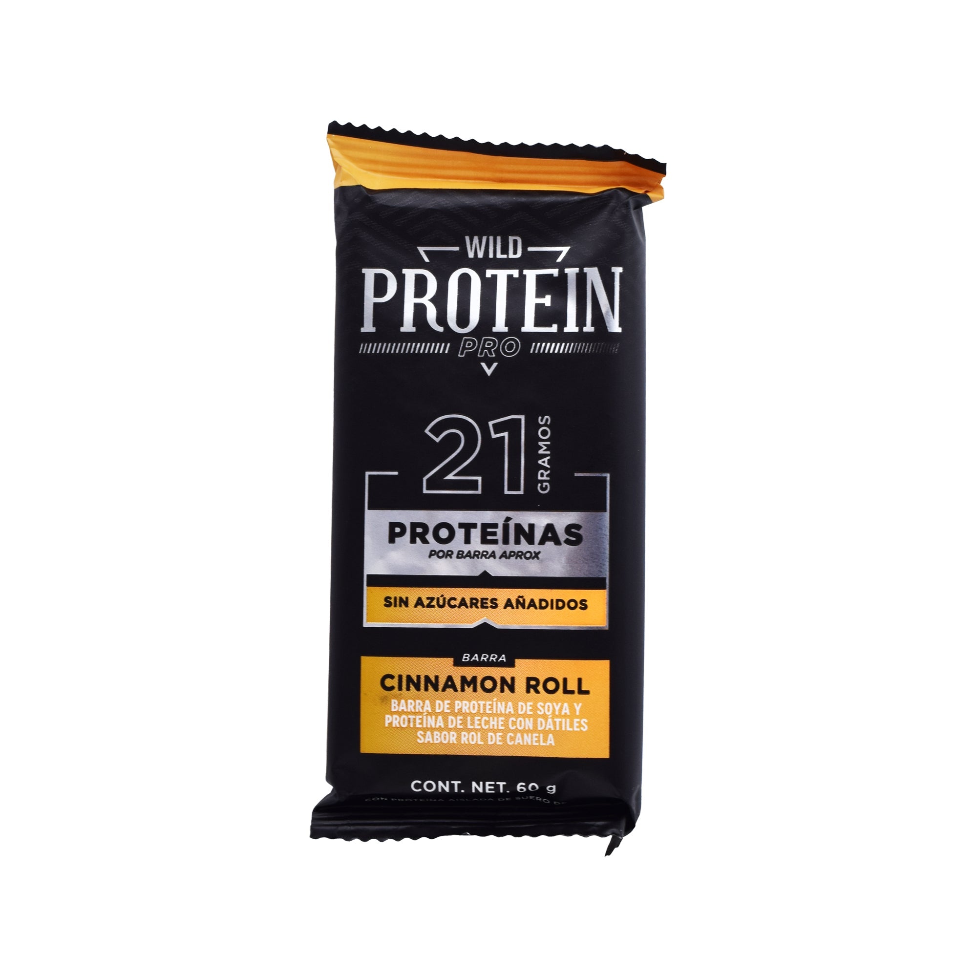 Barra Proteina De Soya Y Leche Rol De Canela 60 G (PAQUETE 10)