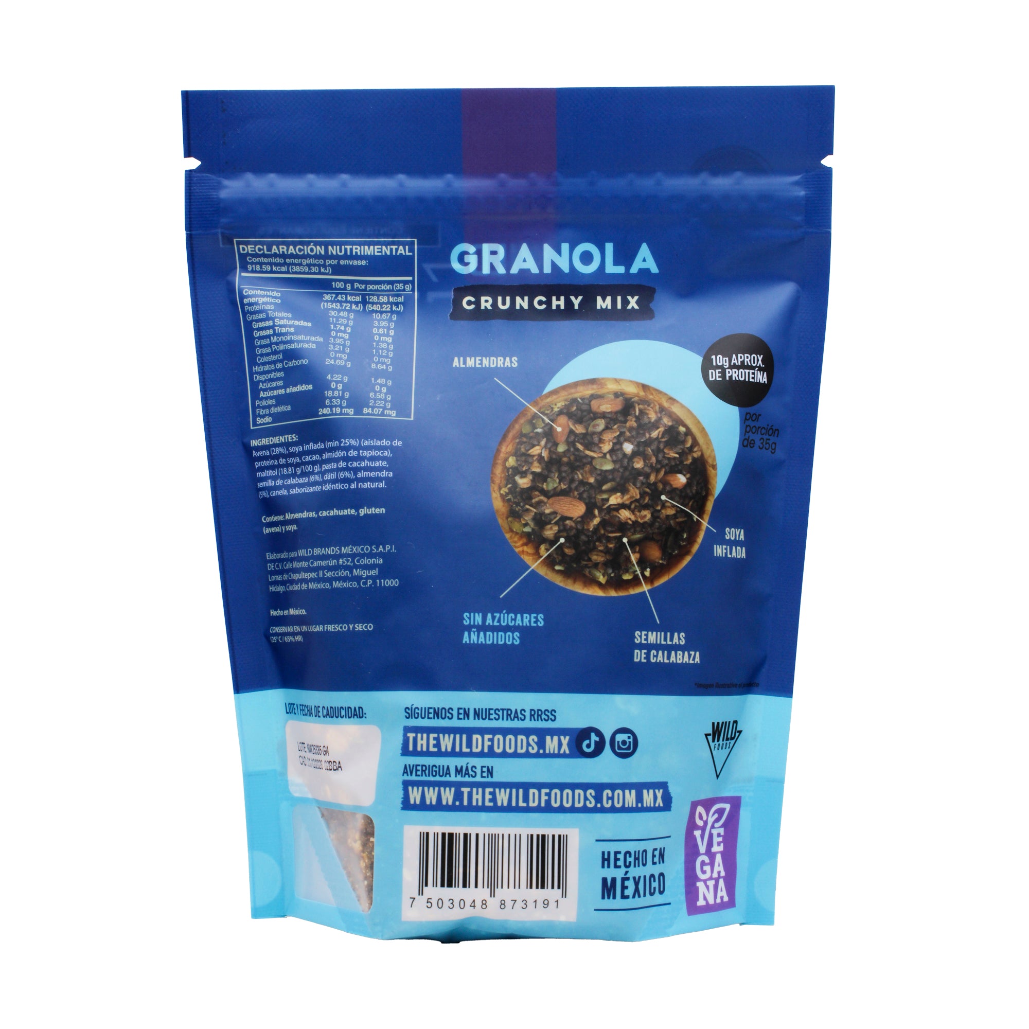 Granola Crunchy Mix 250 G