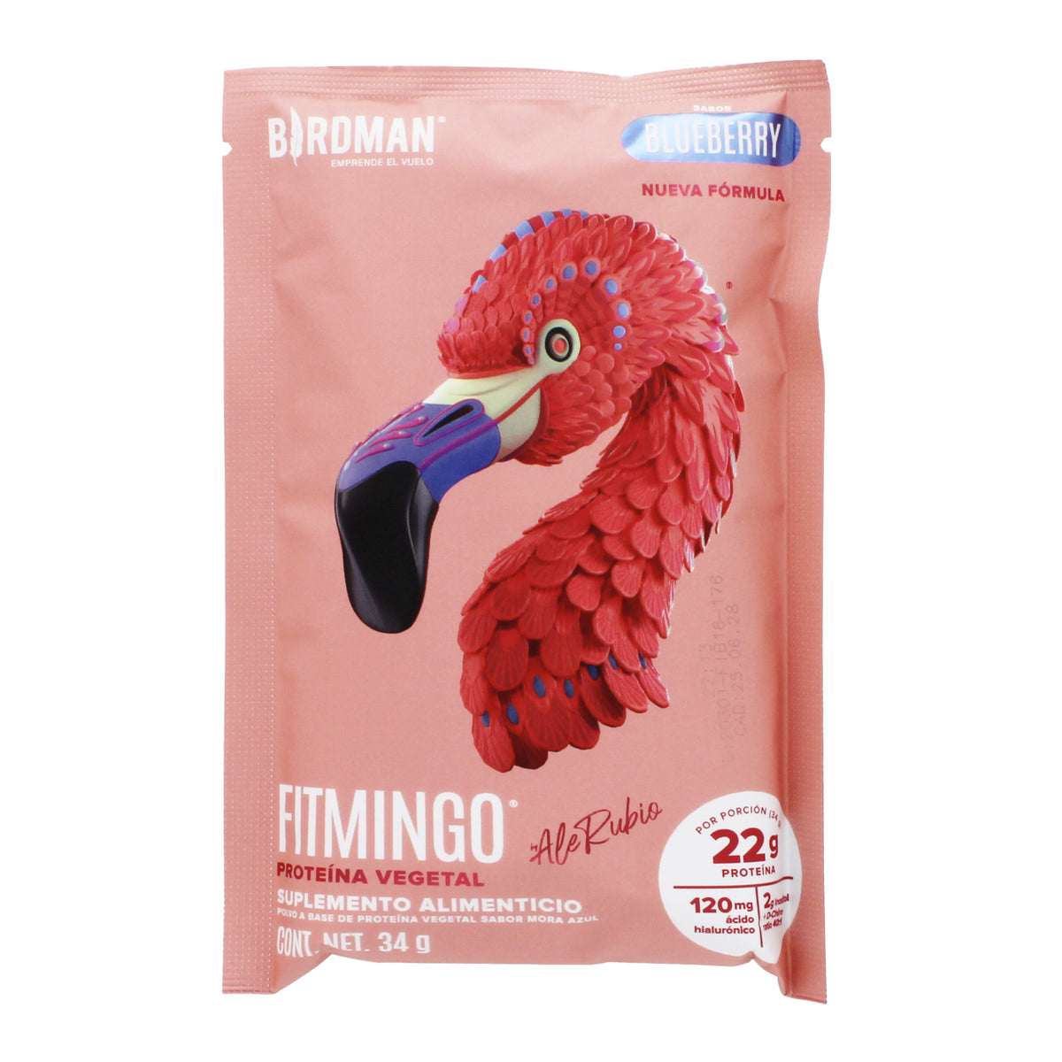 Proteina Vegetal Blueberry 34 G (Paquete 10)
