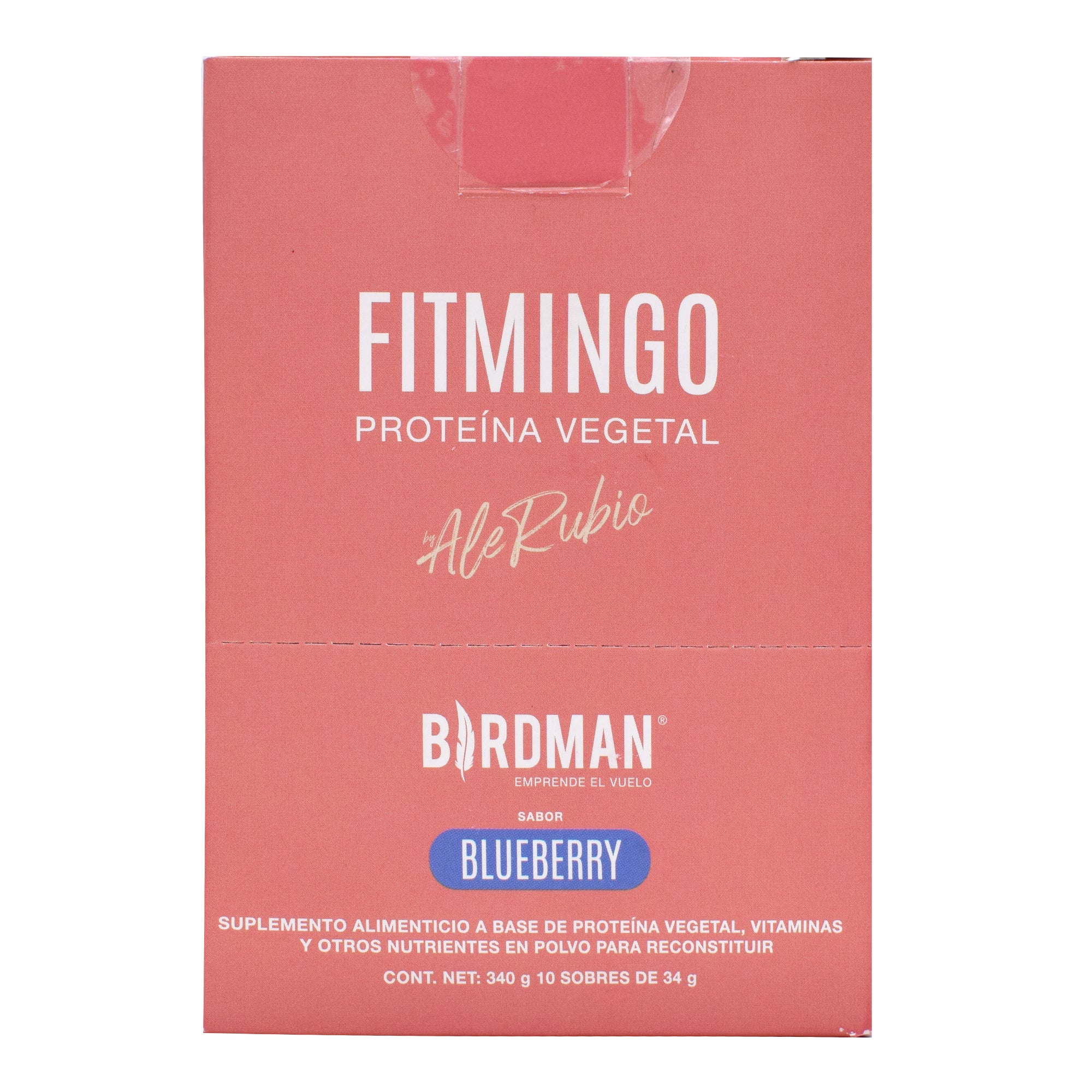Proteina Vegetal Blueberry 34 G (Paquete 10)