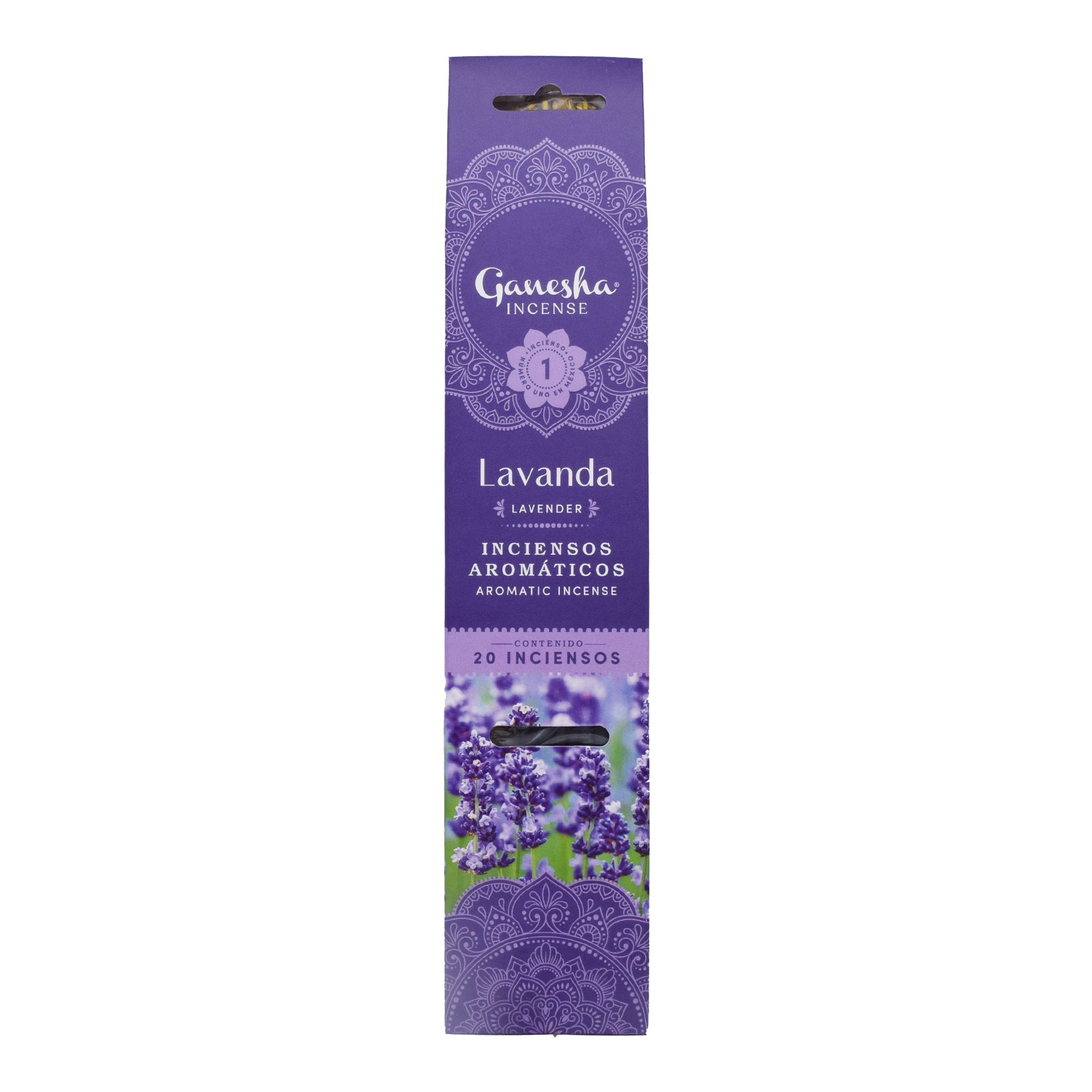 Incienso Aromatico Lavanda 20 Pzas