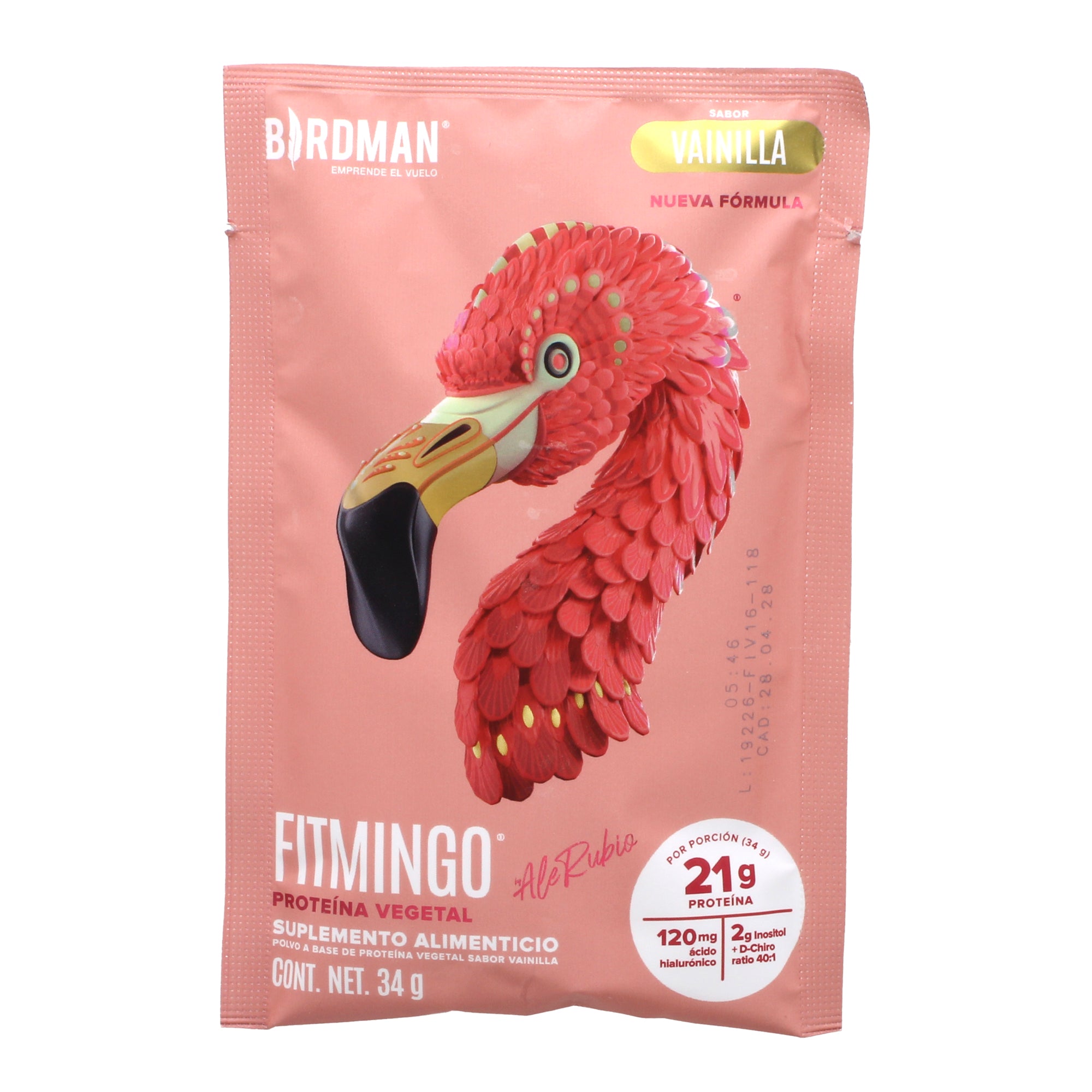 Proteina Vegetal Vainilla 34 G (Paquete 10)