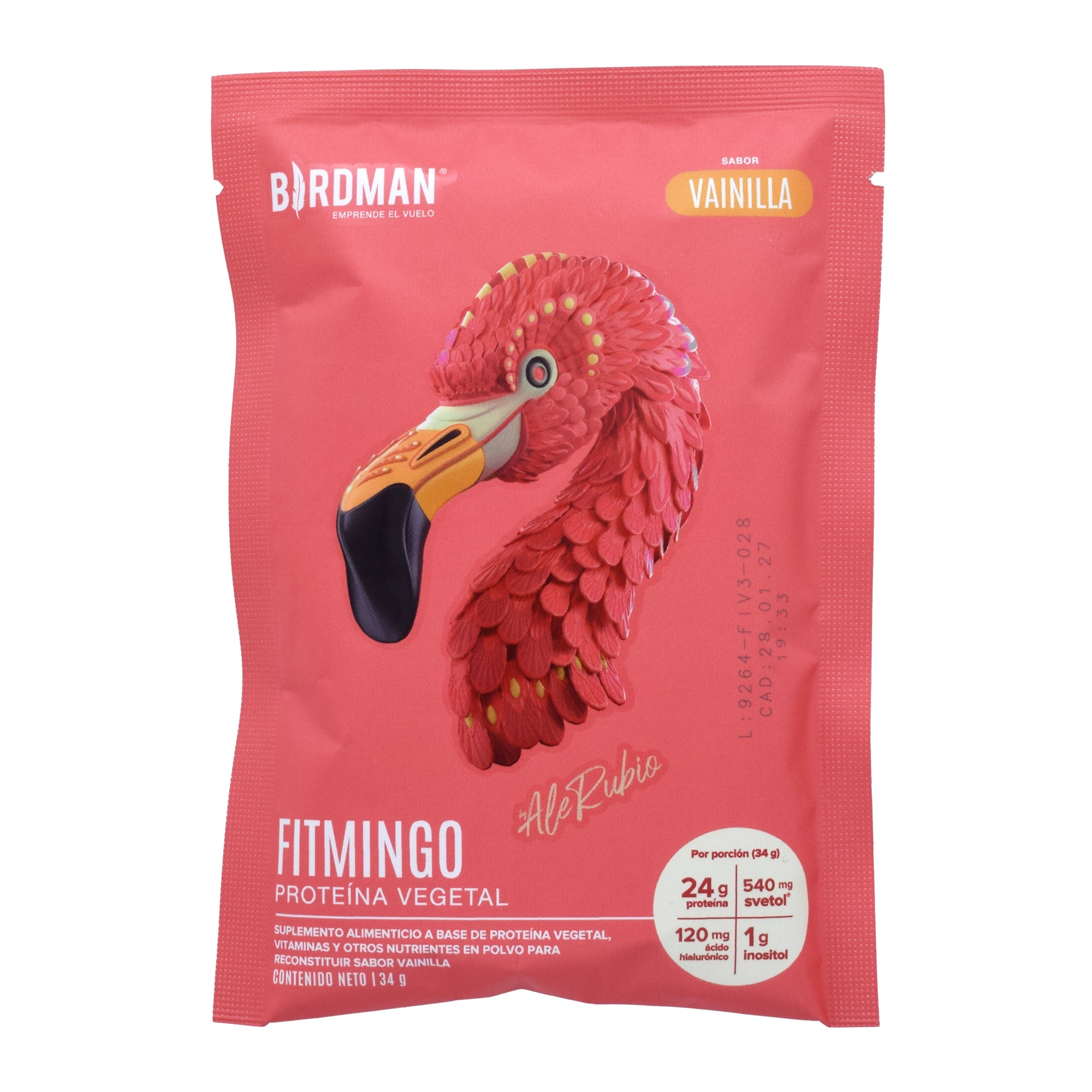 Proteina Vegetal Vainilla 34 G (Paquete 10)